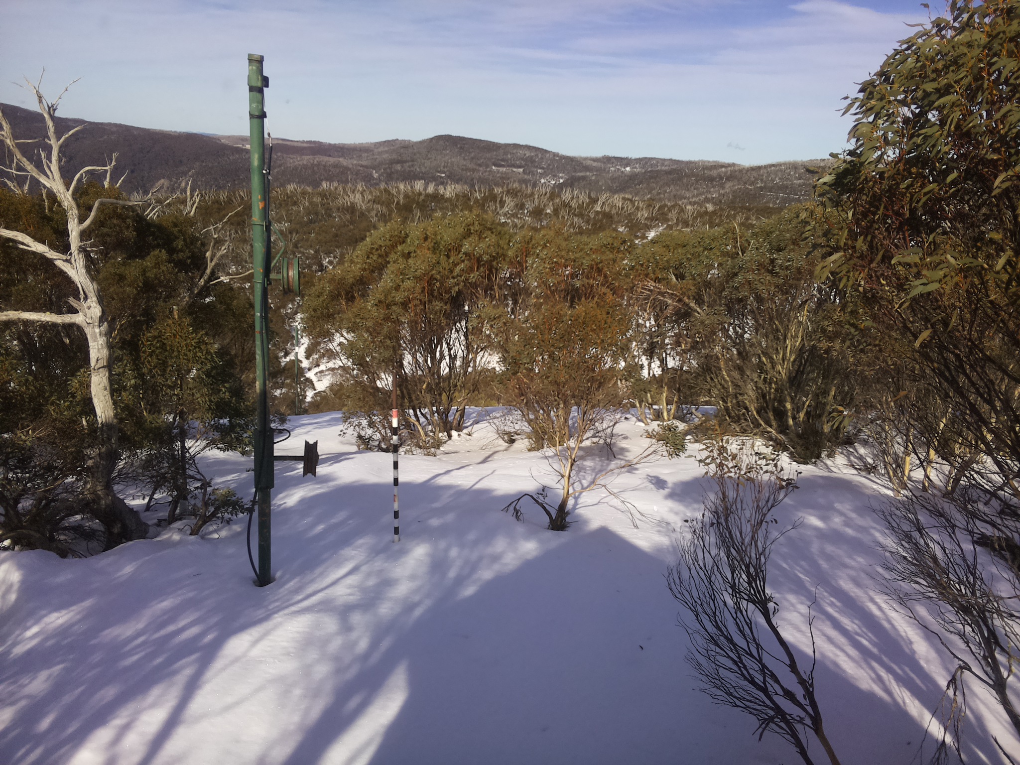 Bogong Web Cam 12:50pm Saturday 5th of July 2025