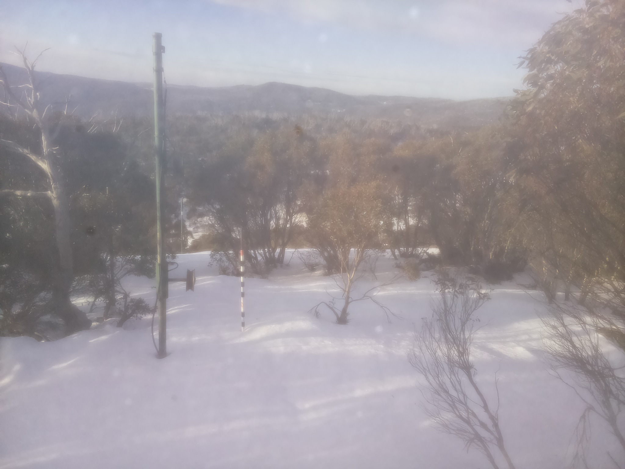 Bogong Web Cam 8:40am Sunday 6th of July 2025