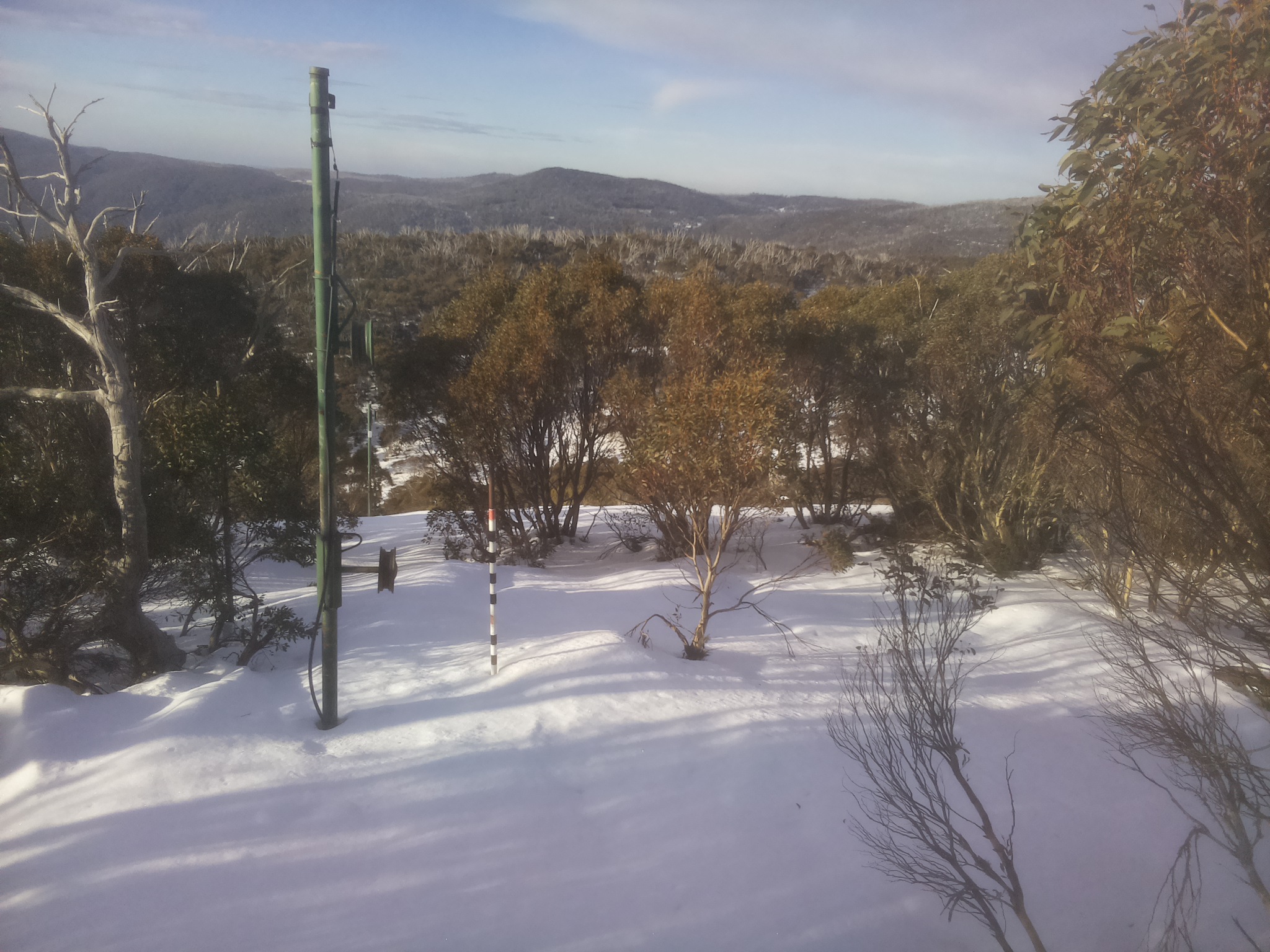 Bogong Web Cam 9:10am Sunday 6th of July 2025