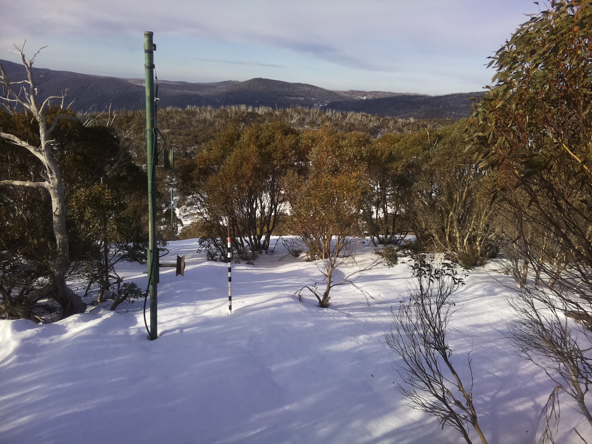 Bogong Web Cam 9:50am Sunday 6th of July 2025