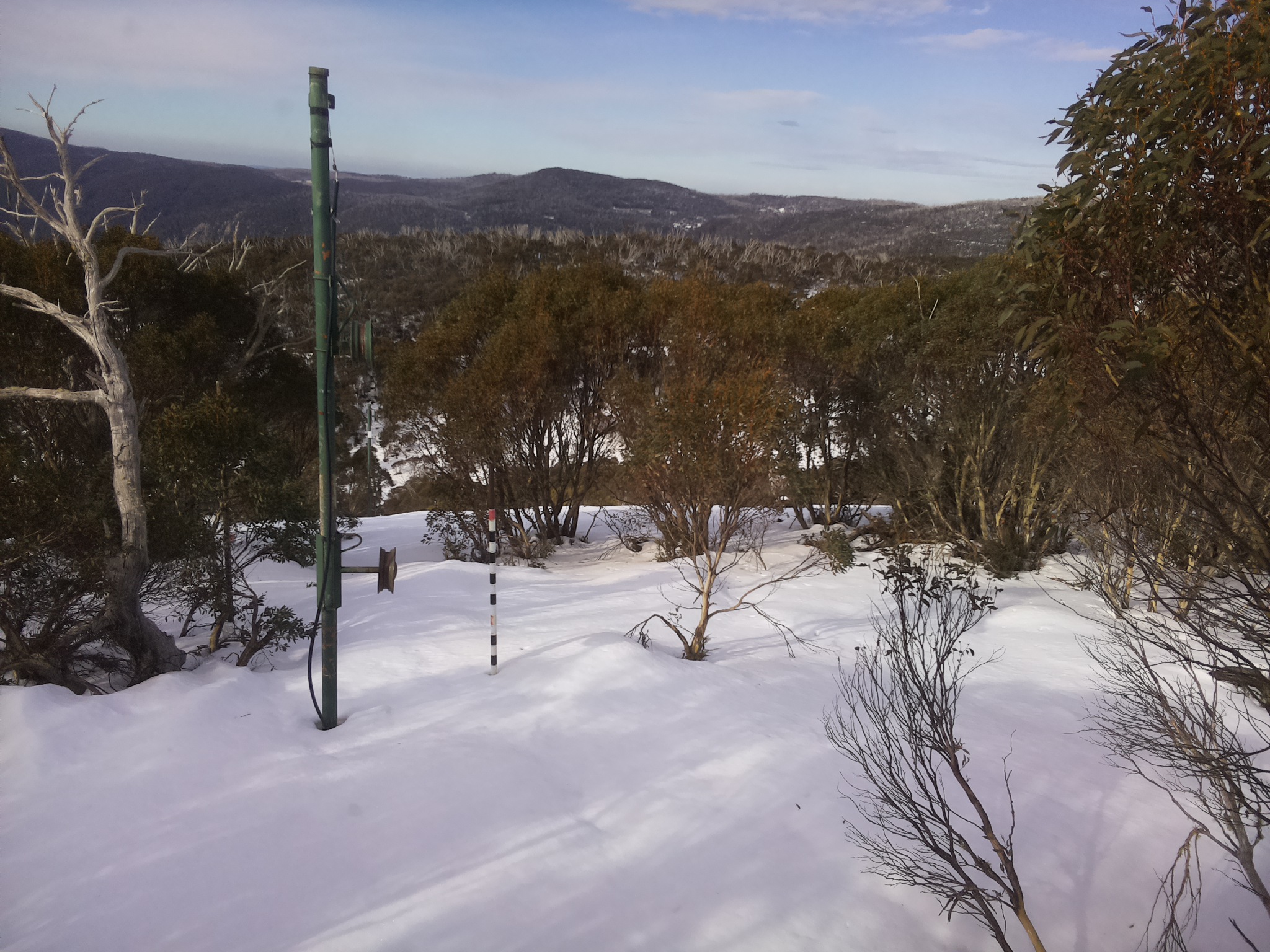 Bogong Web Cam 10:40am Sunday 6th of July 2025