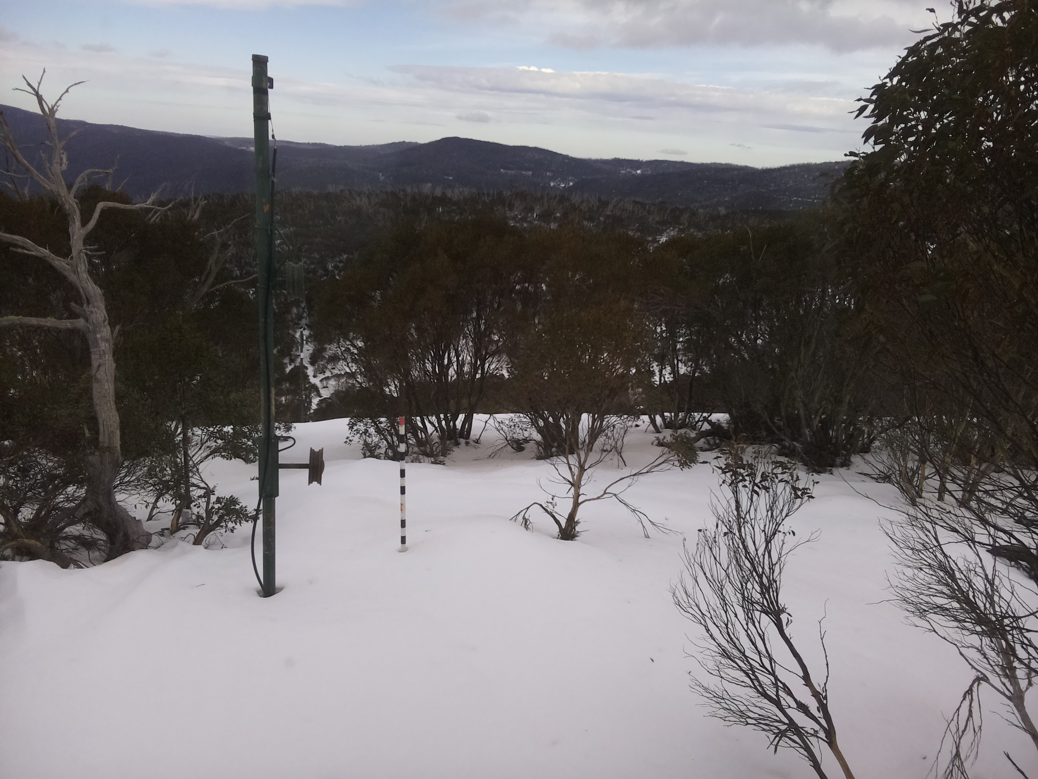 Bogong Web Cam 12:10pm Sunday 6th of July 2025