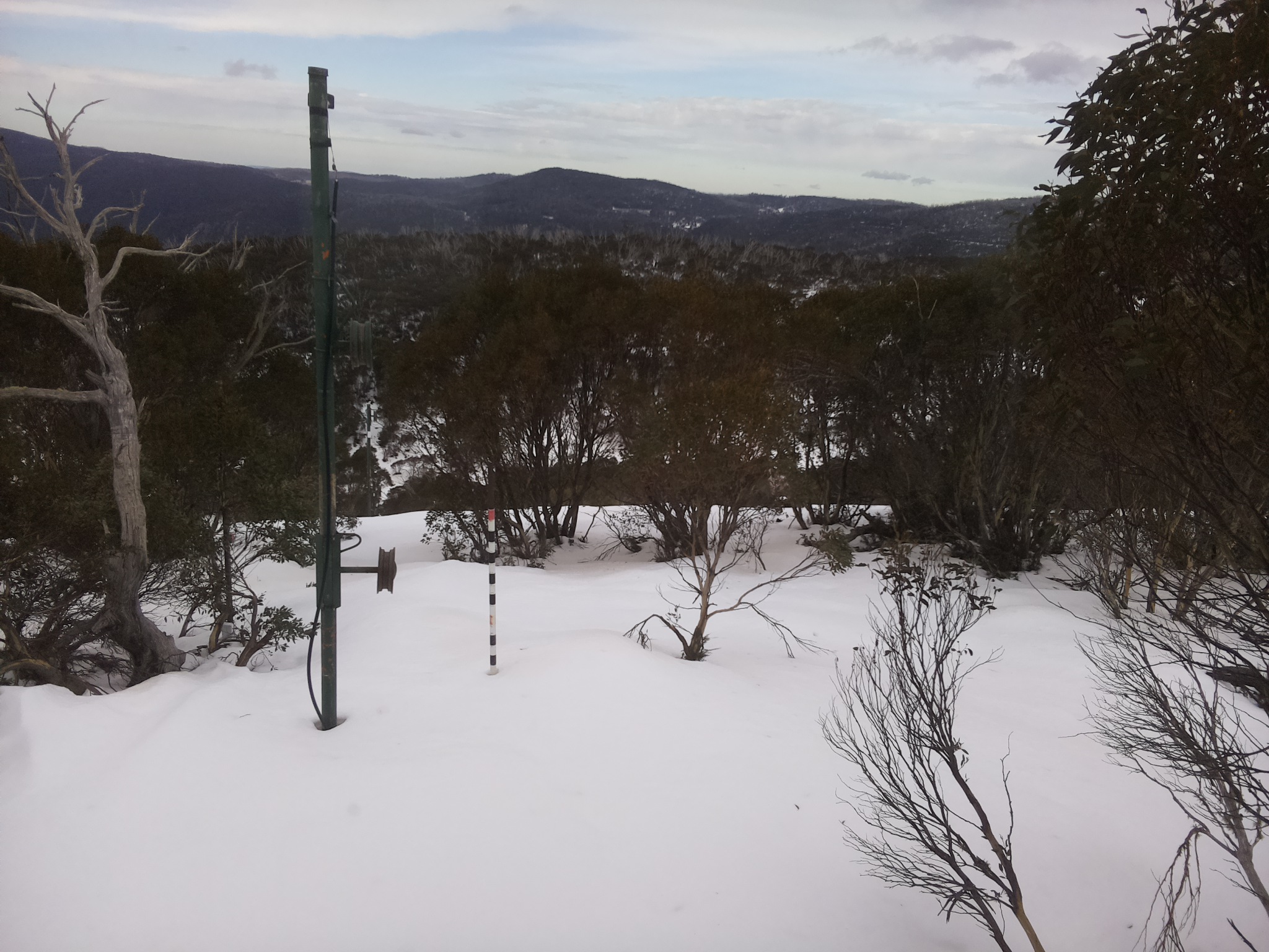 Bogong Web Cam 12:20pm Sunday 6th of July 2025