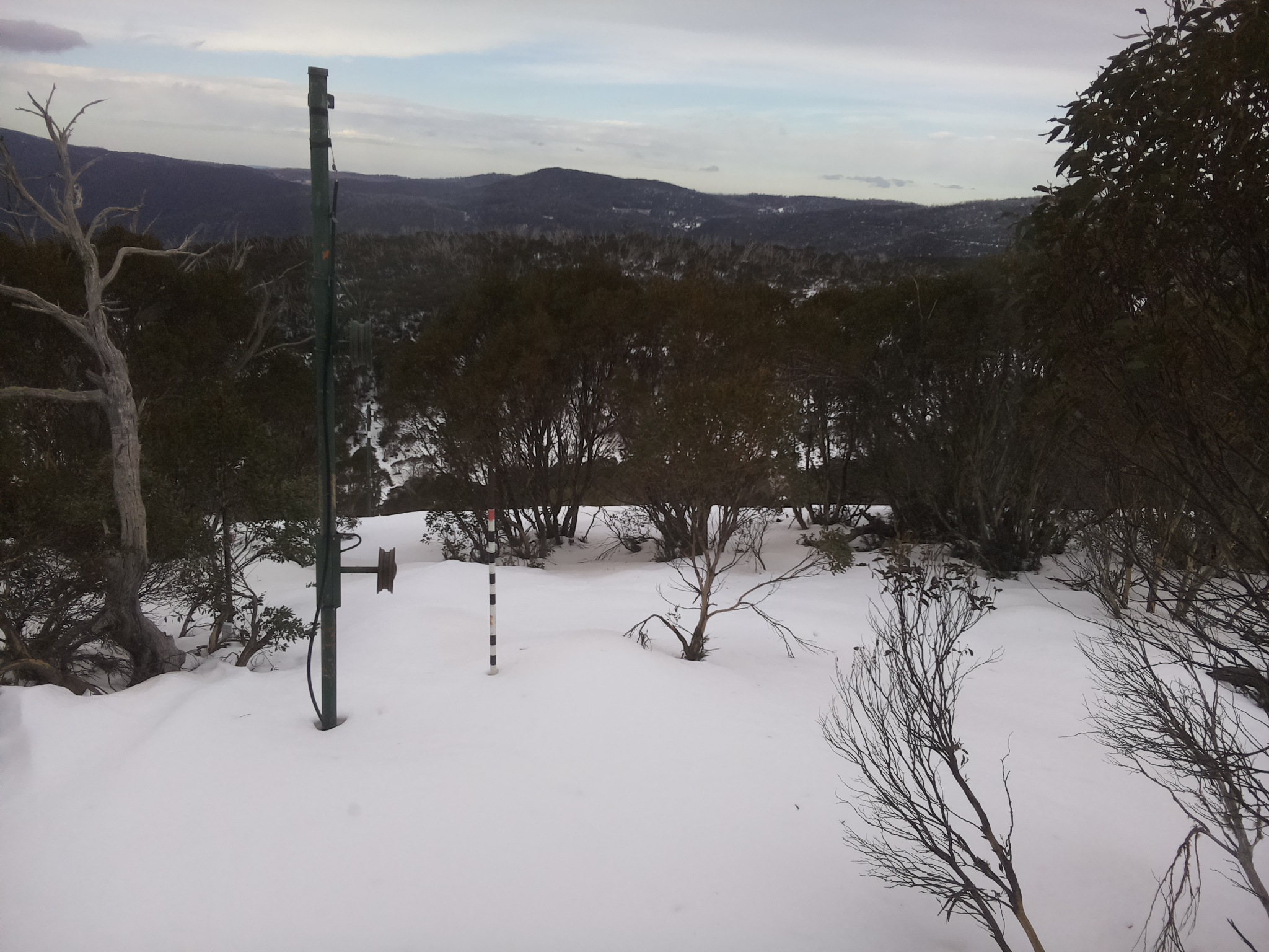Bogong Web Cam 12:30pm Sunday 6th of July 2025