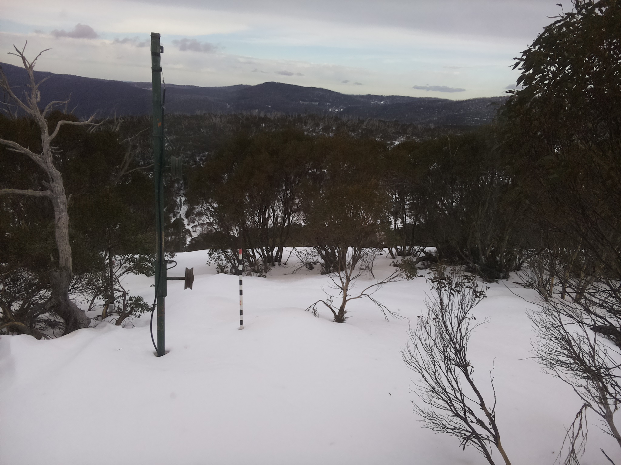 Bogong Web Cam 12:40pm Sunday 6th of July 2025