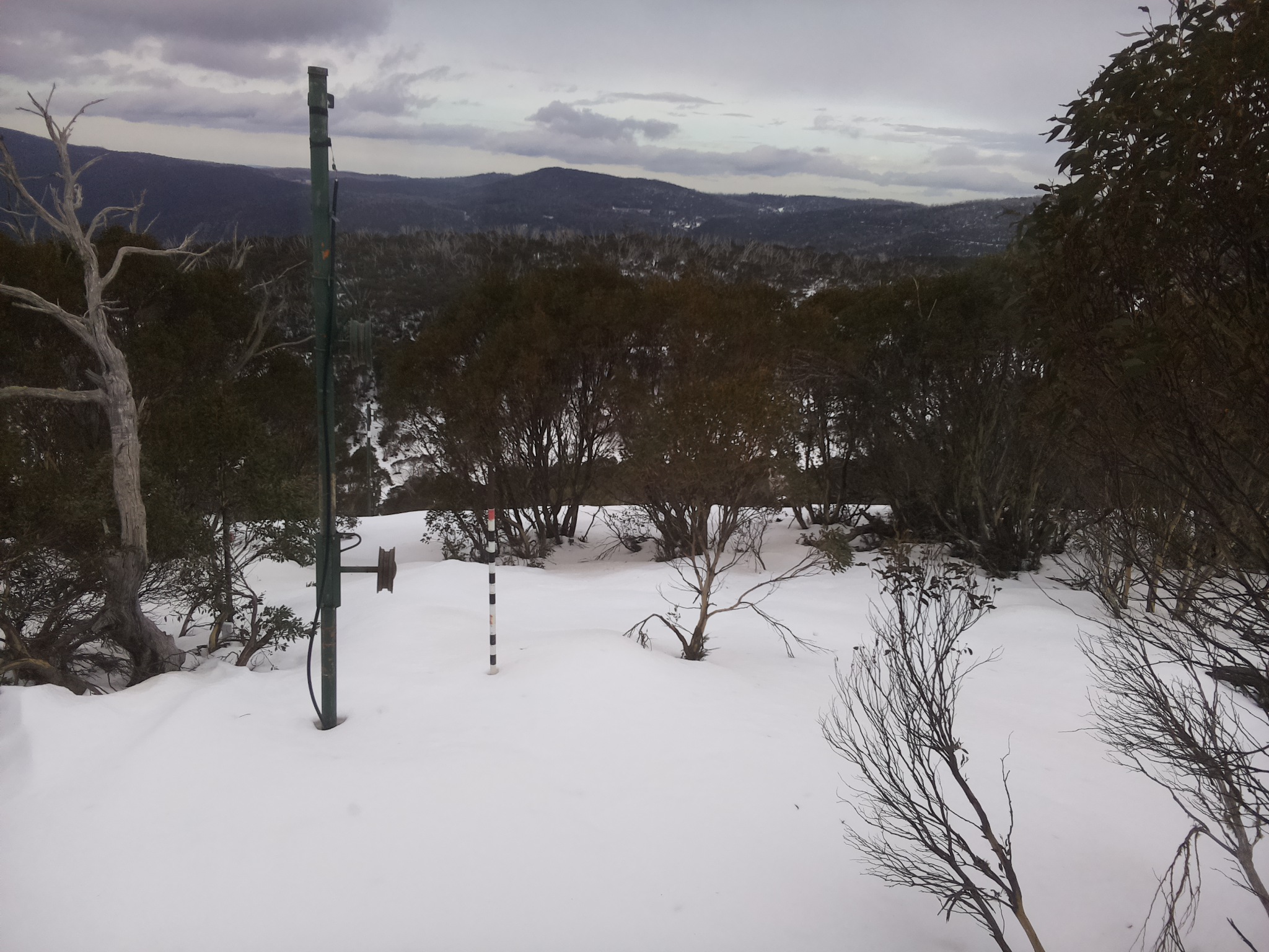 Bogong Web Cam 1:30pm Sunday 6th of July 2025