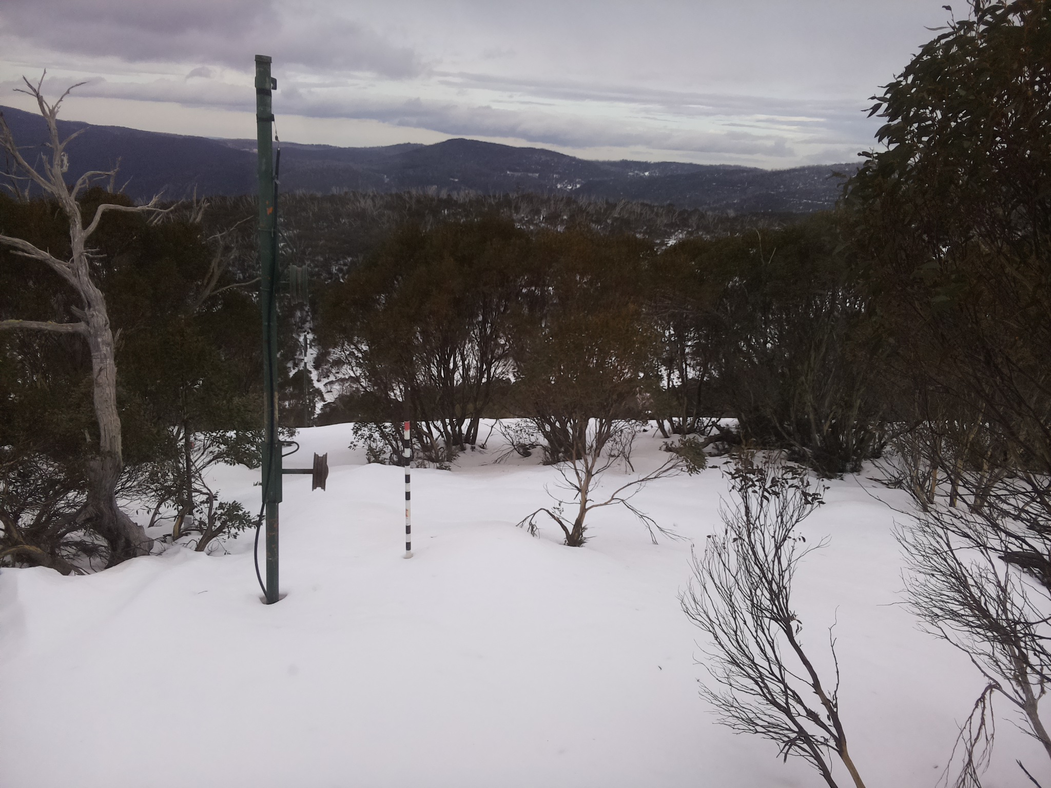 Bogong Web Cam 1:40pm Sunday 6th of July 2025