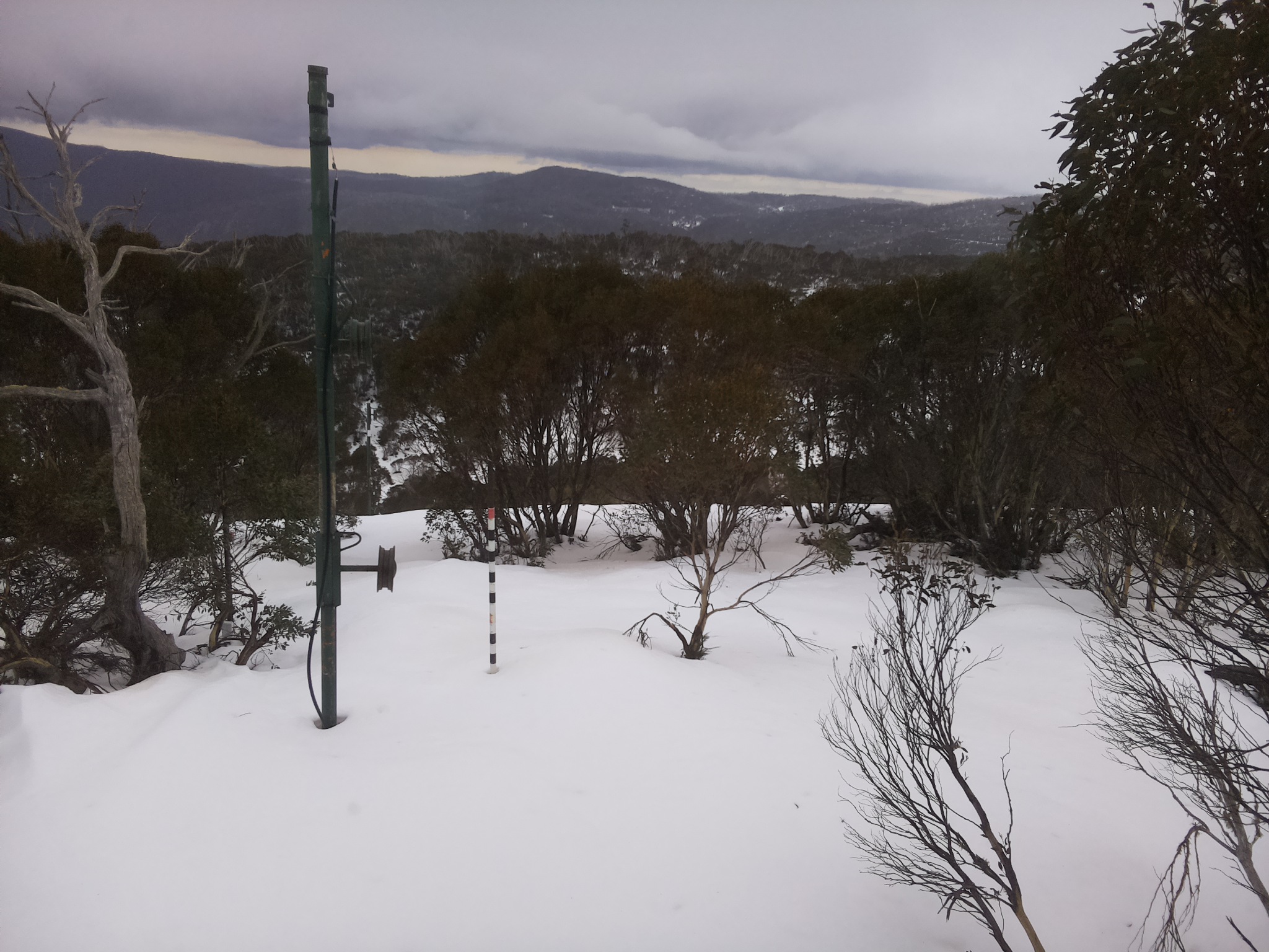 Bogong Web Cam 2:40pm Sunday 6th of July 2025