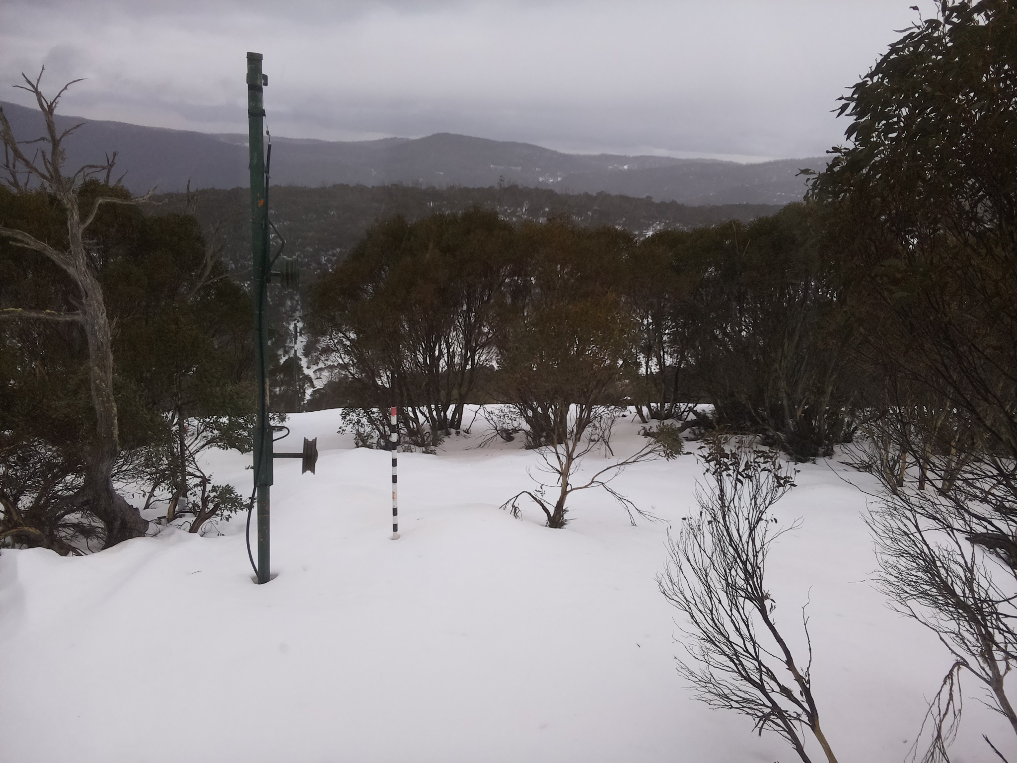 Bogong Web Cam 3:00pm Sunday 6th of July 2025