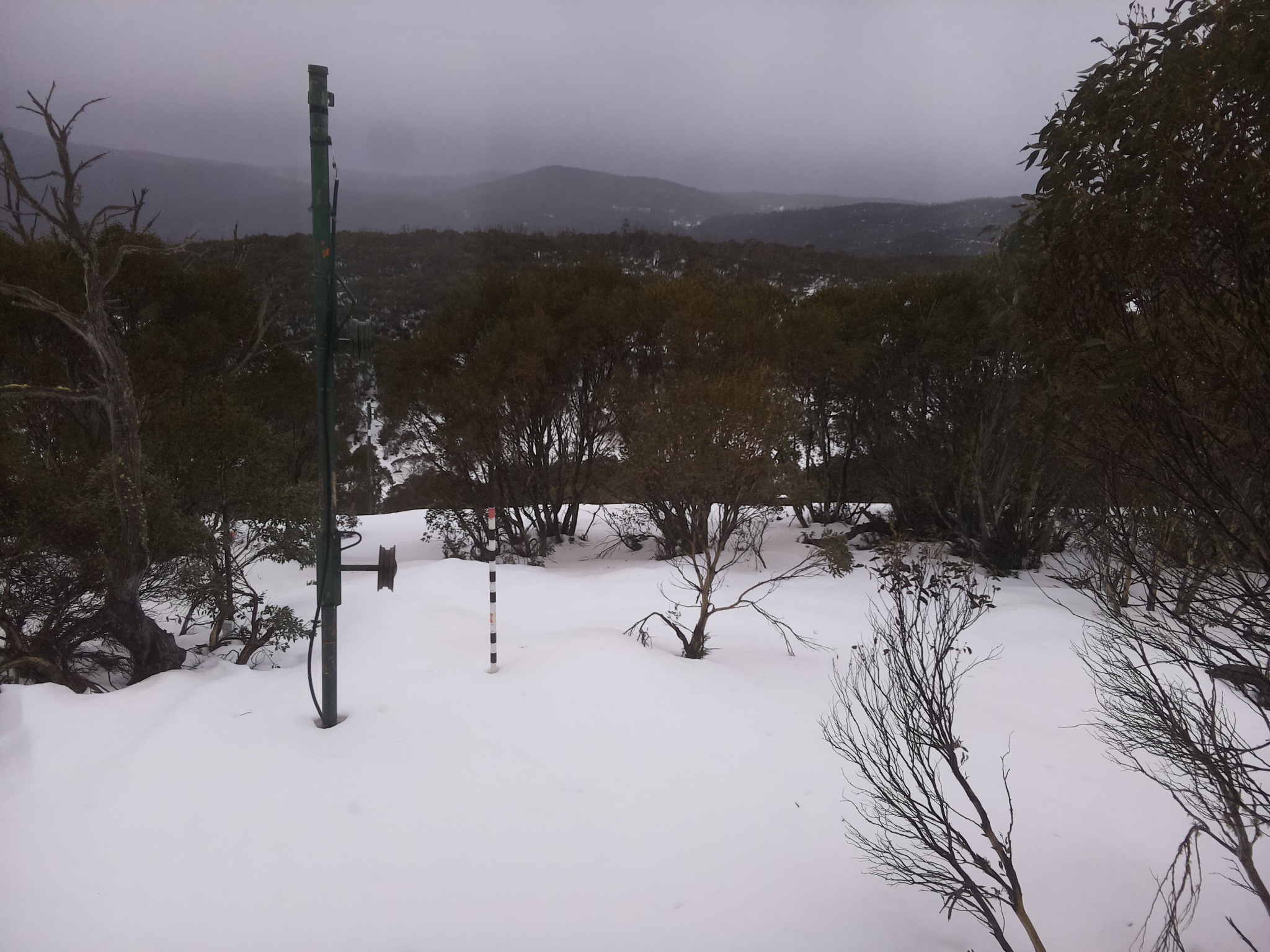 Bogong Web Cam 3:30pm Sunday 6th of July 2025