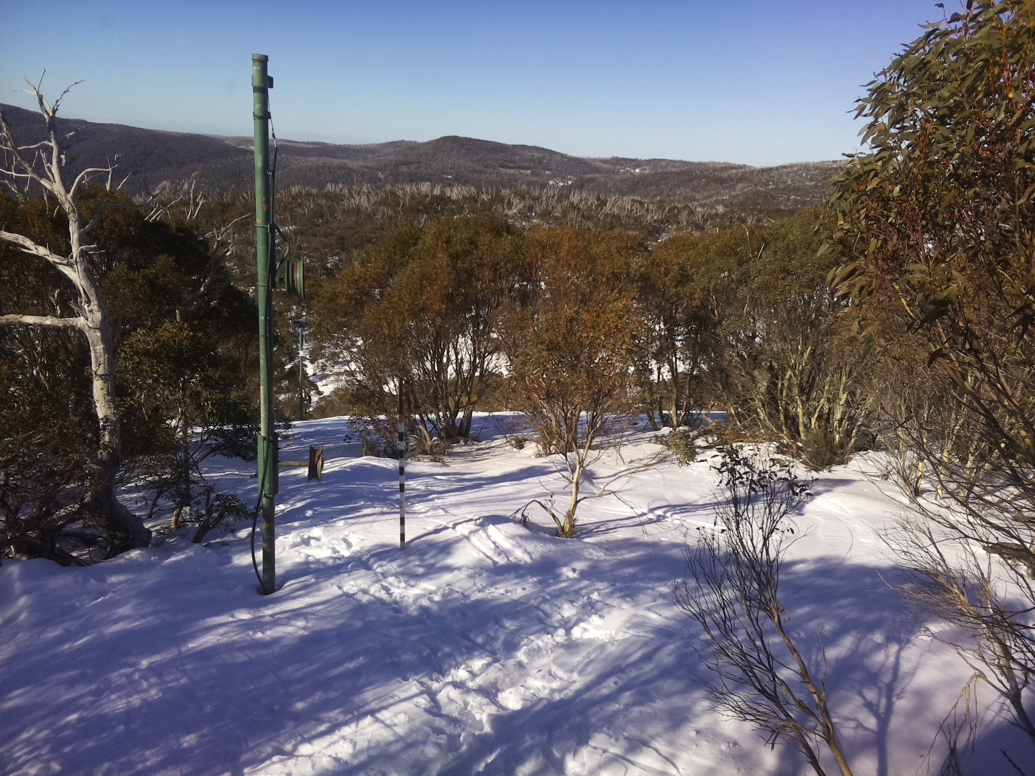 Bogong Web Cam 10:40am Monday 7th of July 2025
