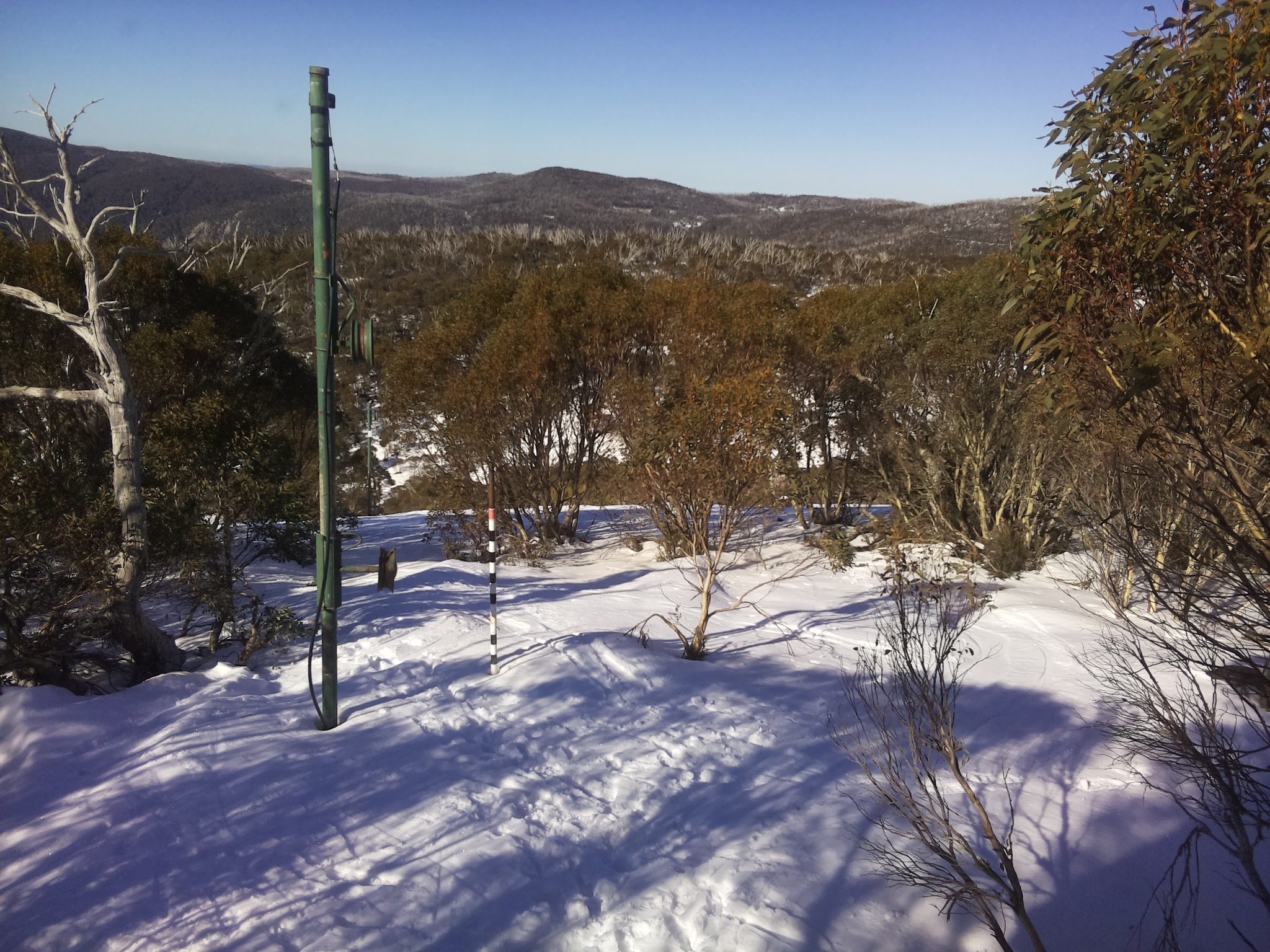 Bogong Web Cam 11:00am Monday 7th of July 2025