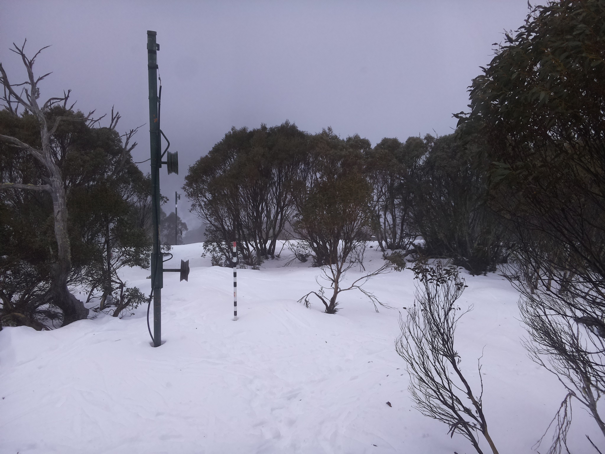 Bogong Web Cam 8:30am Tuesday 8th of July 2025