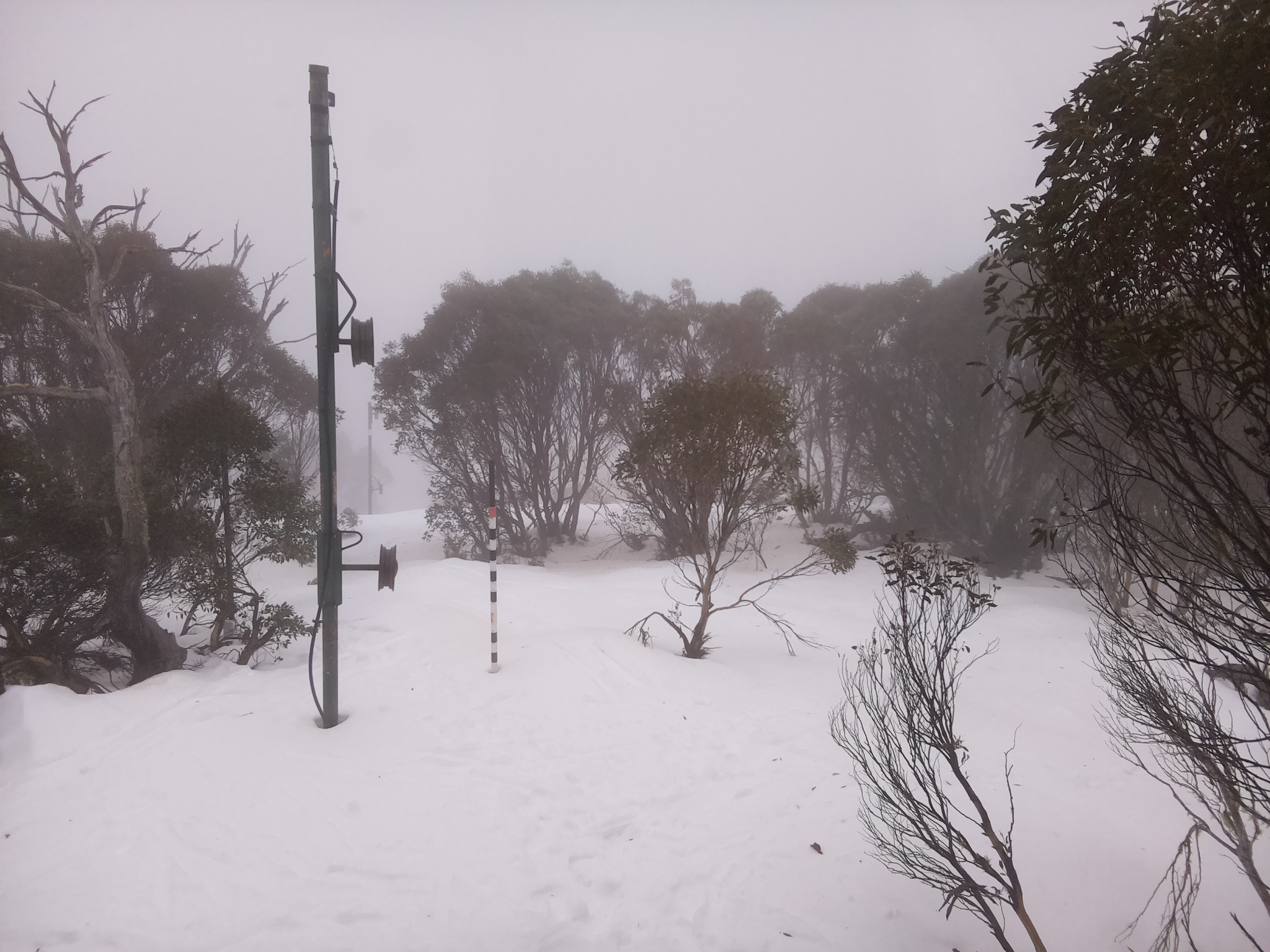 Bogong Web Cam 9:30am Tuesday 8th of July 2025