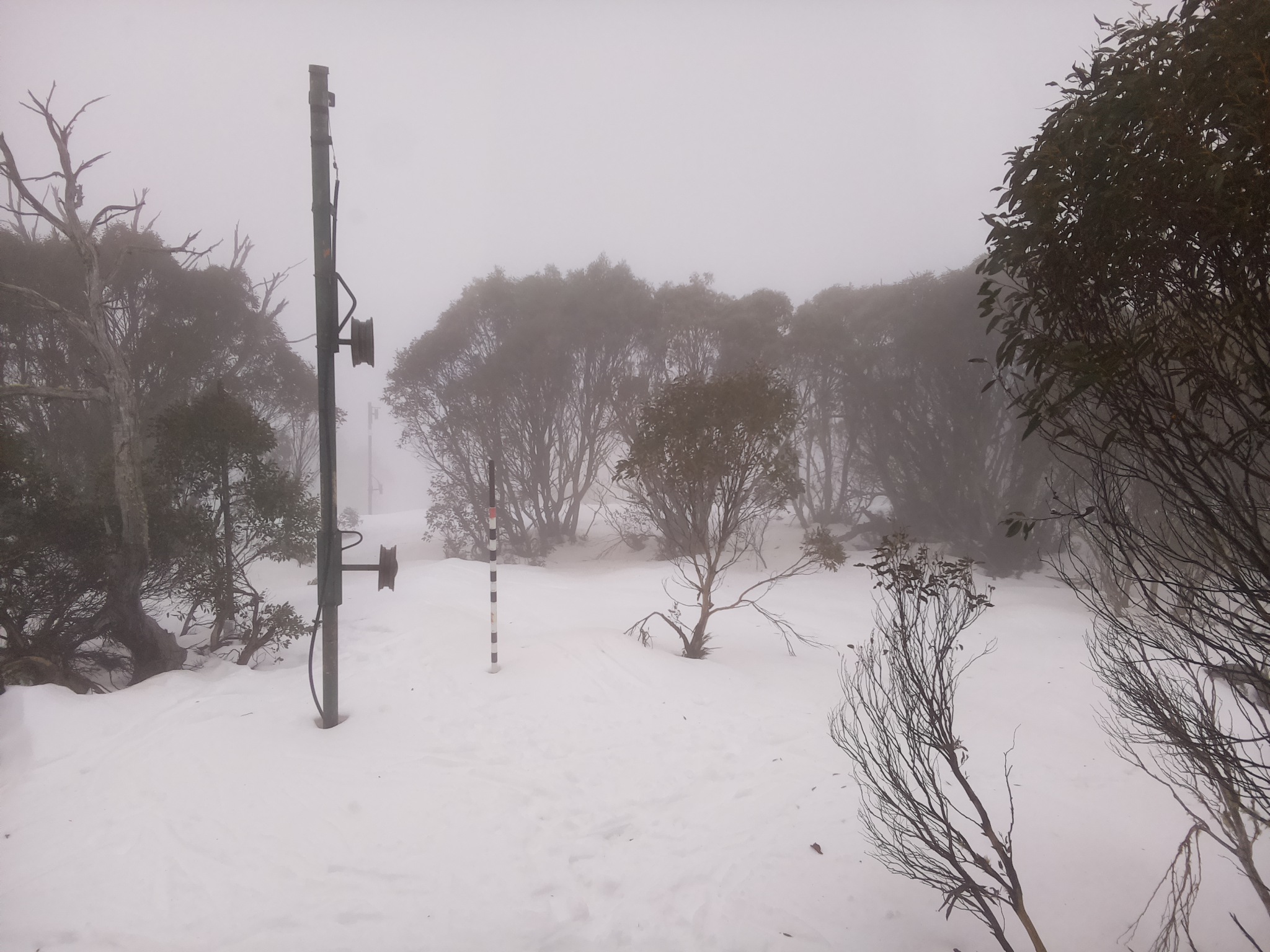 Bogong Web Cam 9:40am Tuesday 8th of July 2025