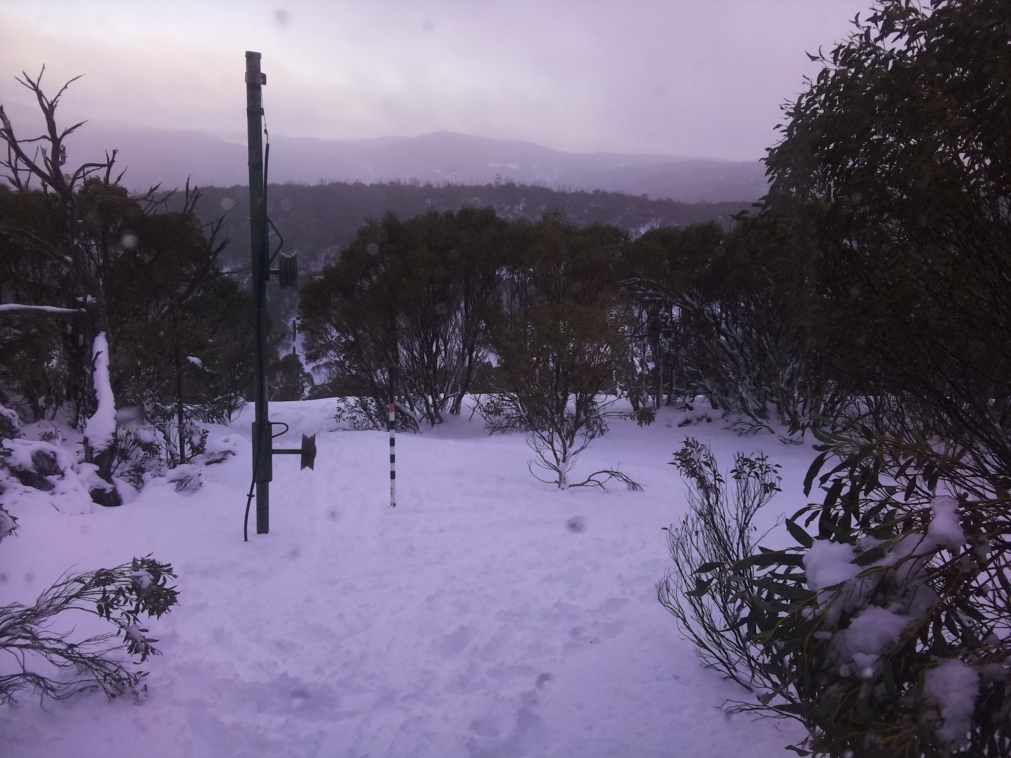 Bogong Web Cam 4:30pm Friday 11th of July 2025