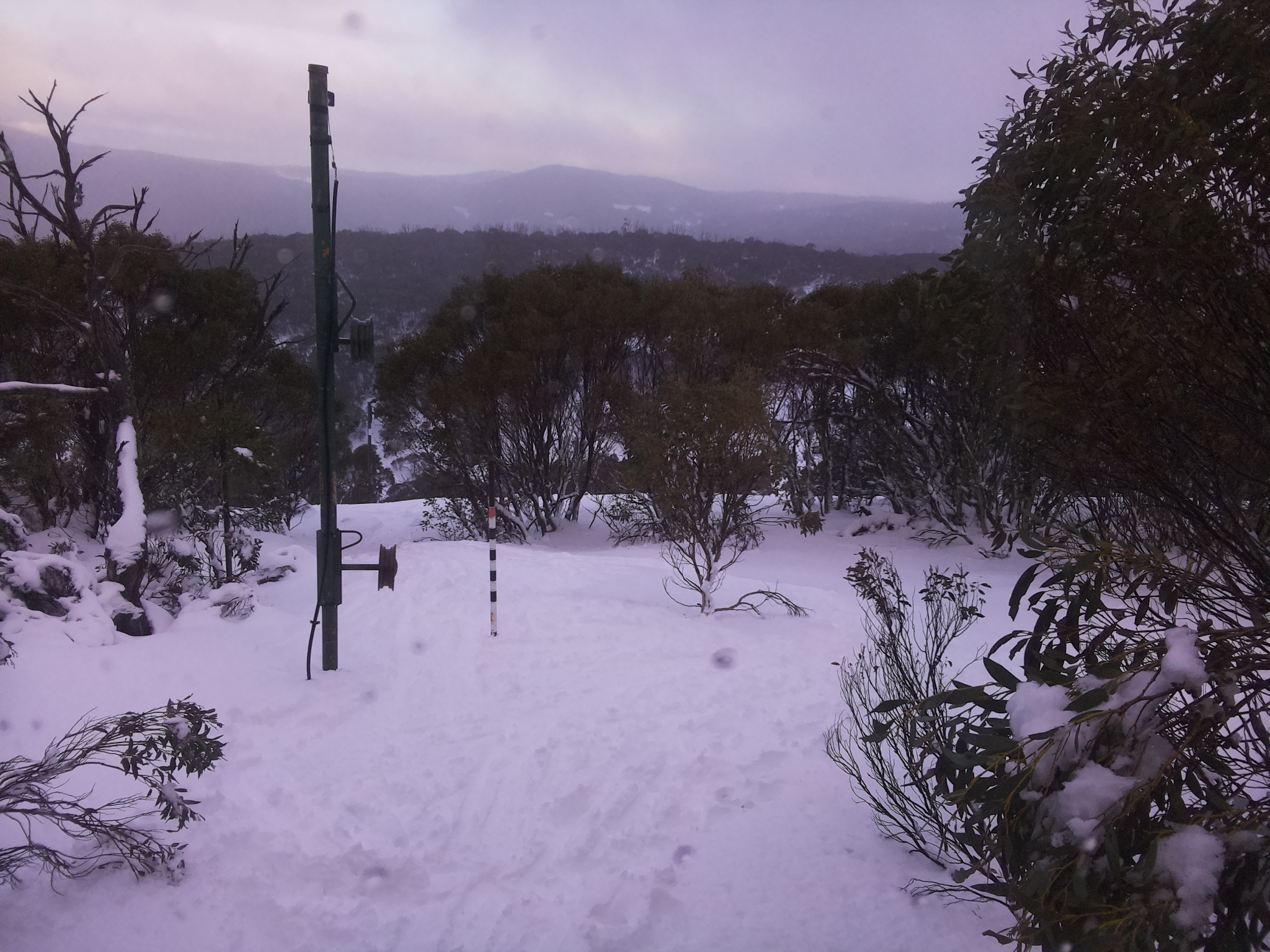 Bogong Web Cam 4:40pm Friday 11th of July 2025