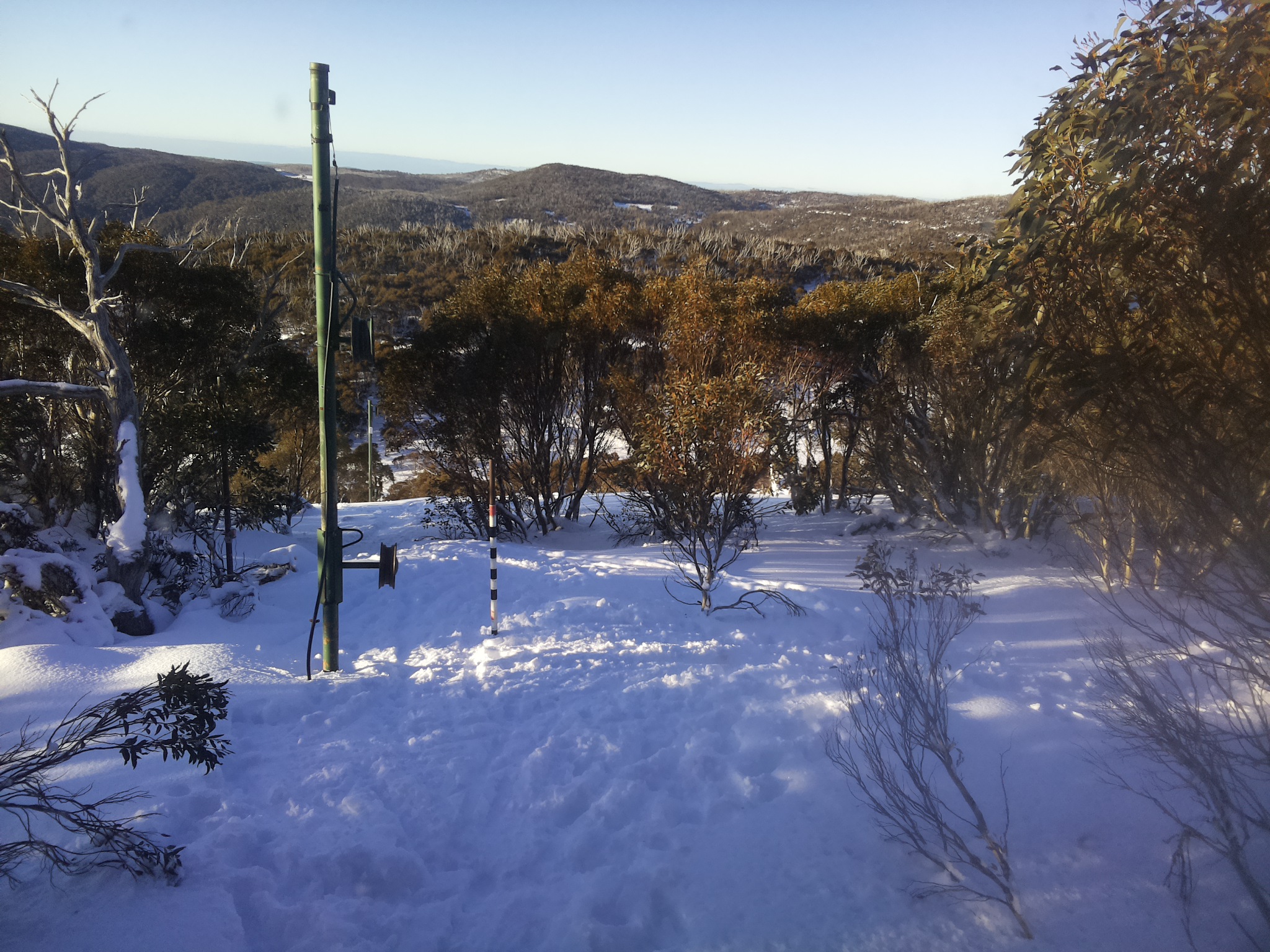 Bogong Web Cam 8:20am Saturday 12th of July 2025