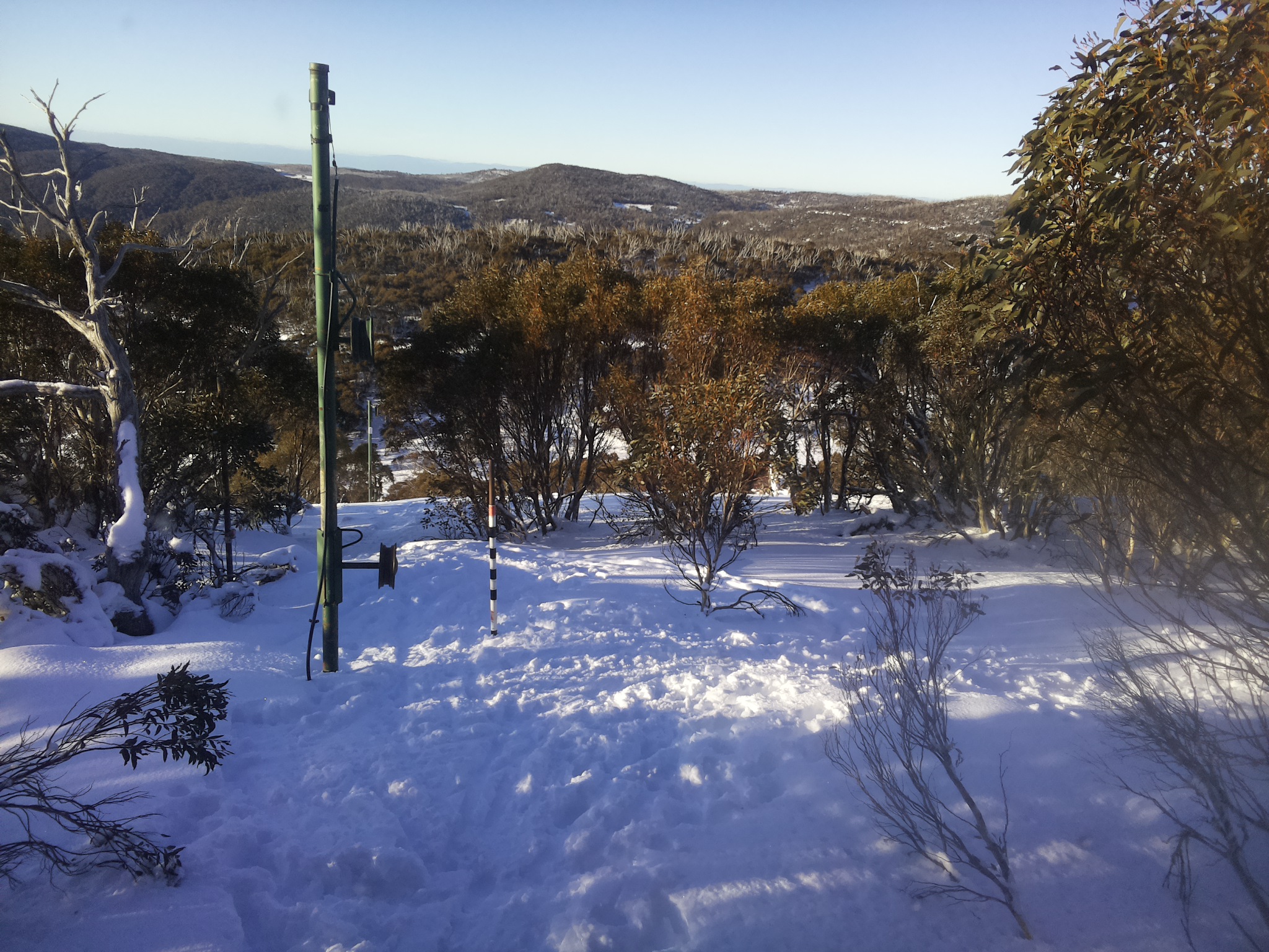 Bogong Web Cam 8:30am Saturday 12th of July 2025
