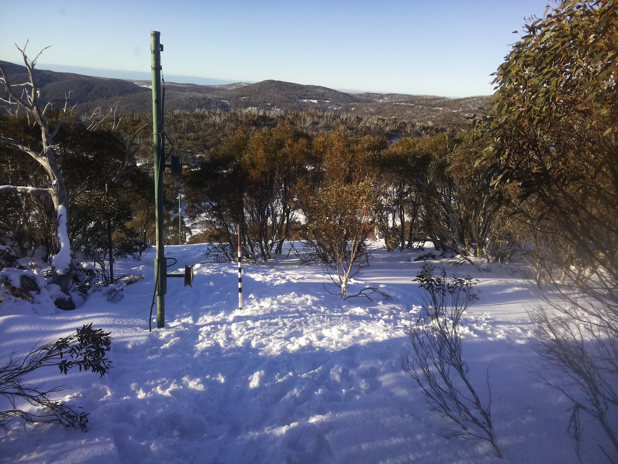 Bogong Web Cam 8:40am Saturday 12th of July 2025