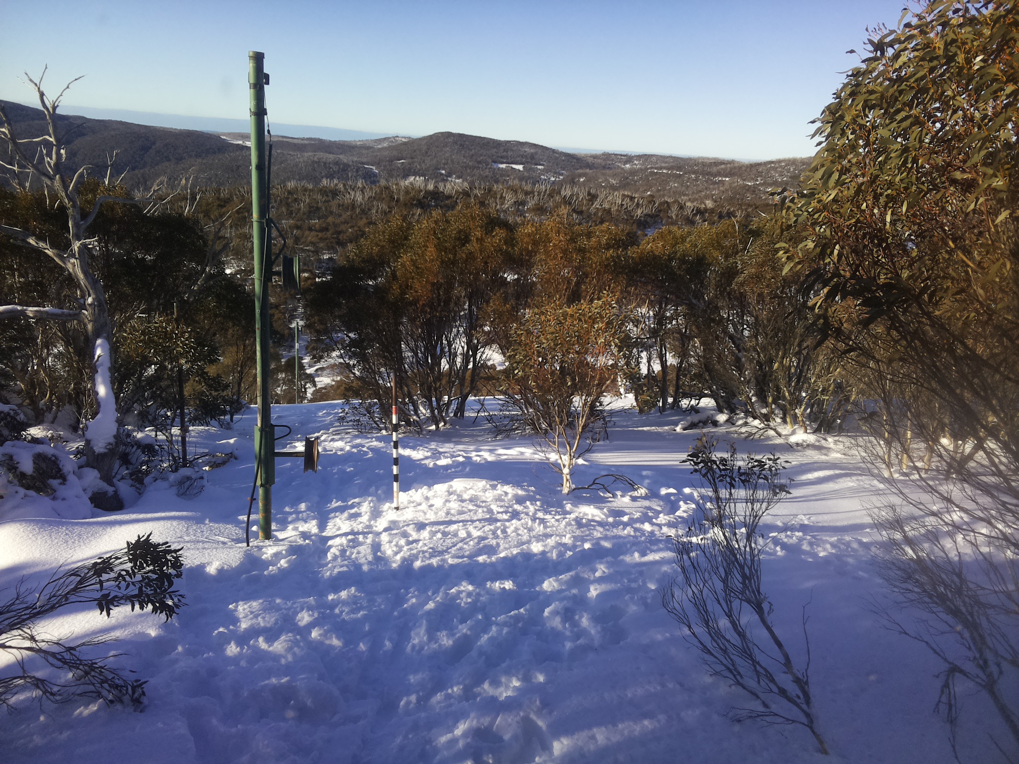 Bogong Web Cam 8:50am Saturday 12th of July 2025