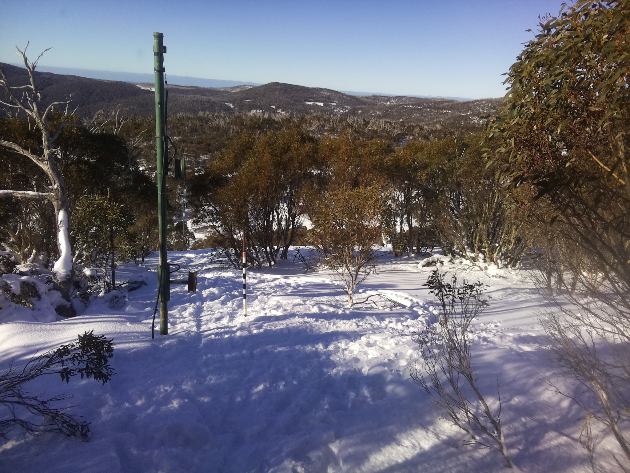 Bogong Web Cam 9:40am Saturday 12th of July 2025