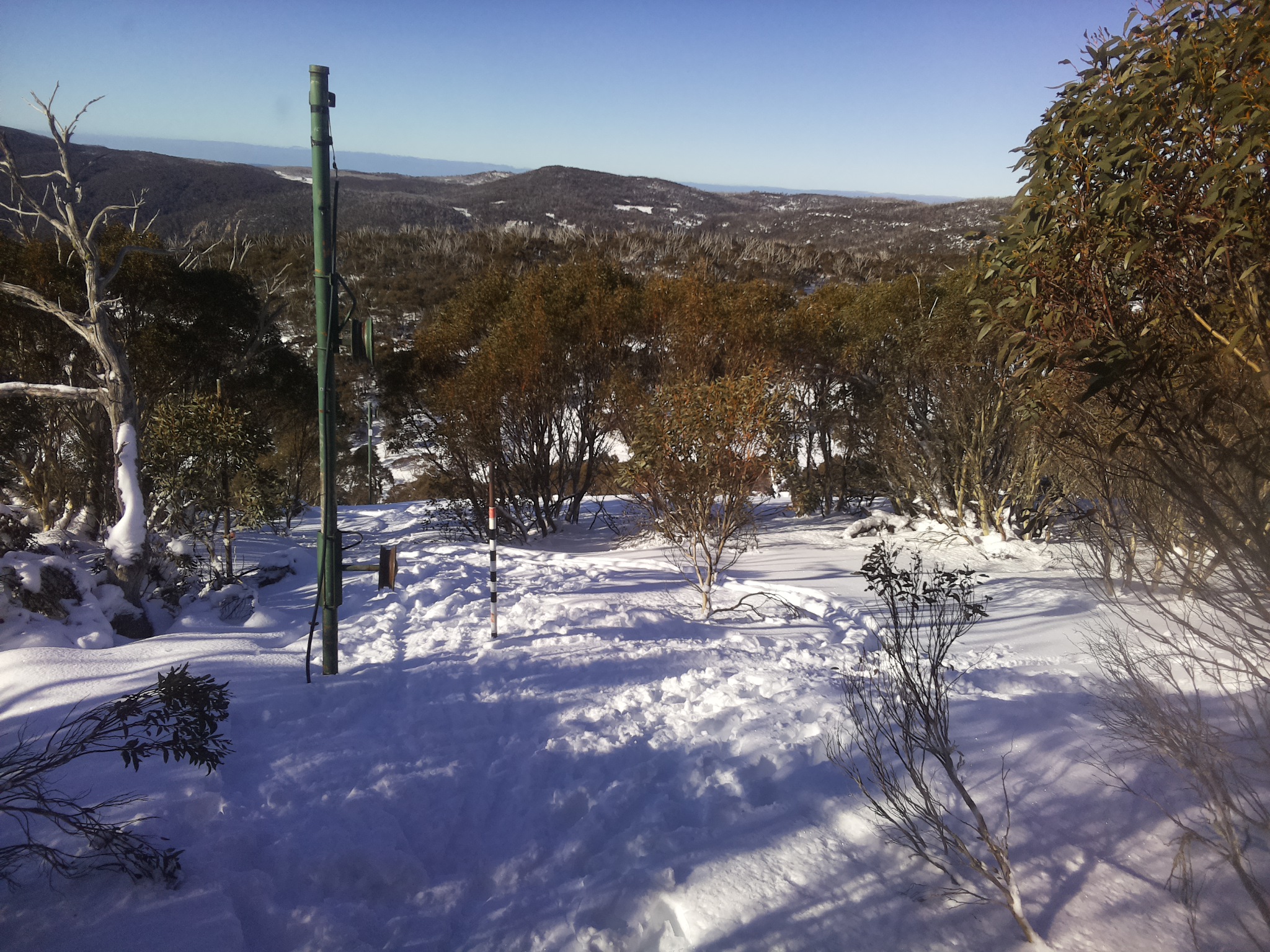Bogong Web Cam 9:50am Saturday 12th of July 2025