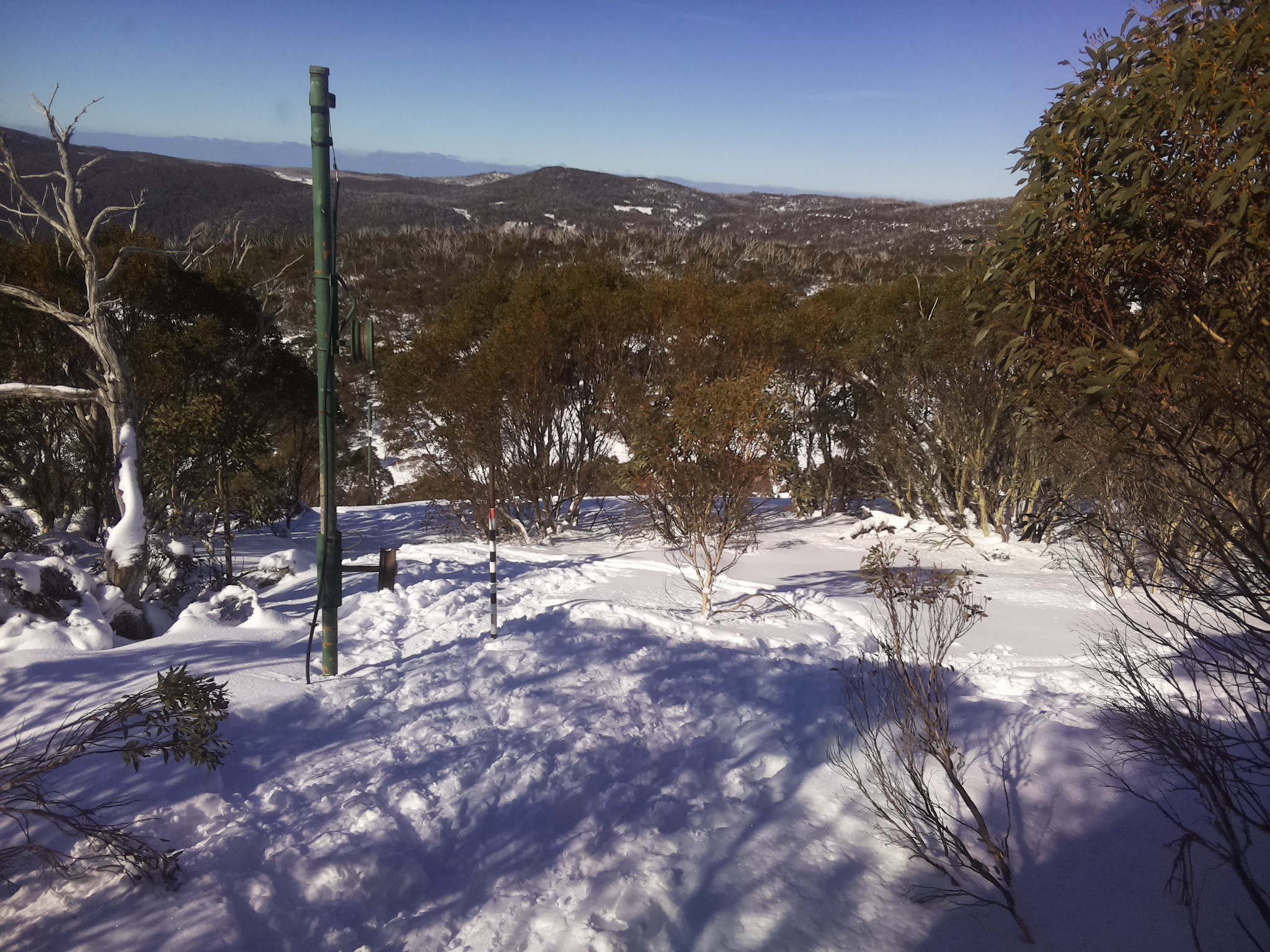 Bogong Web Cam 11:10am Saturday 12th of July 2025
