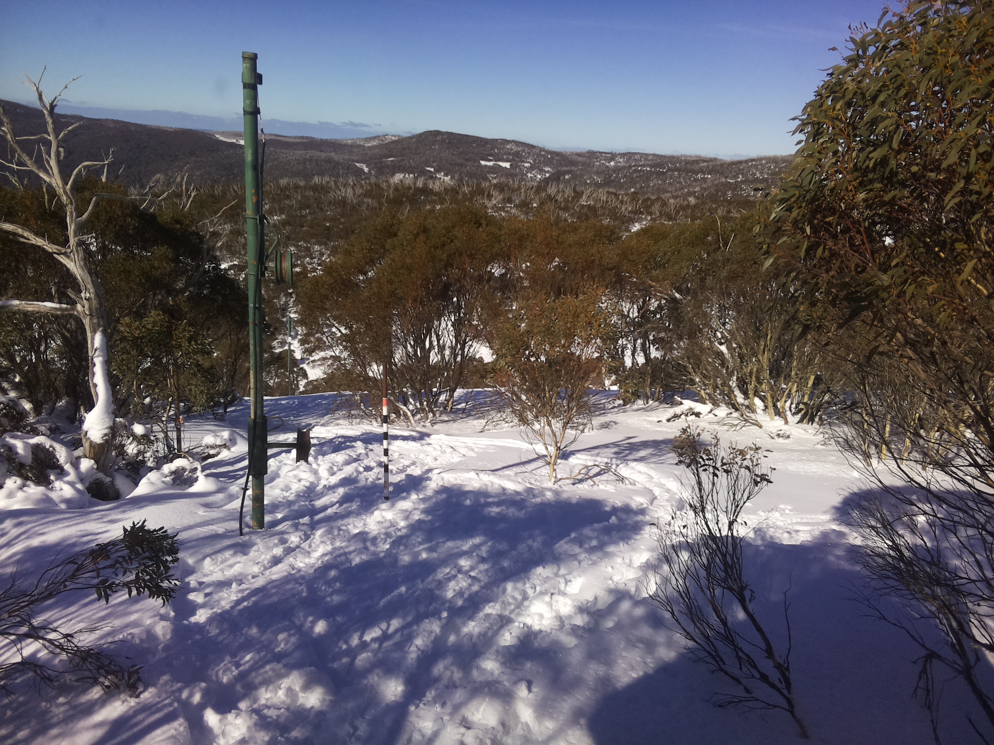 Bogong Web Cam 11:40am Saturday 12th of July 2025