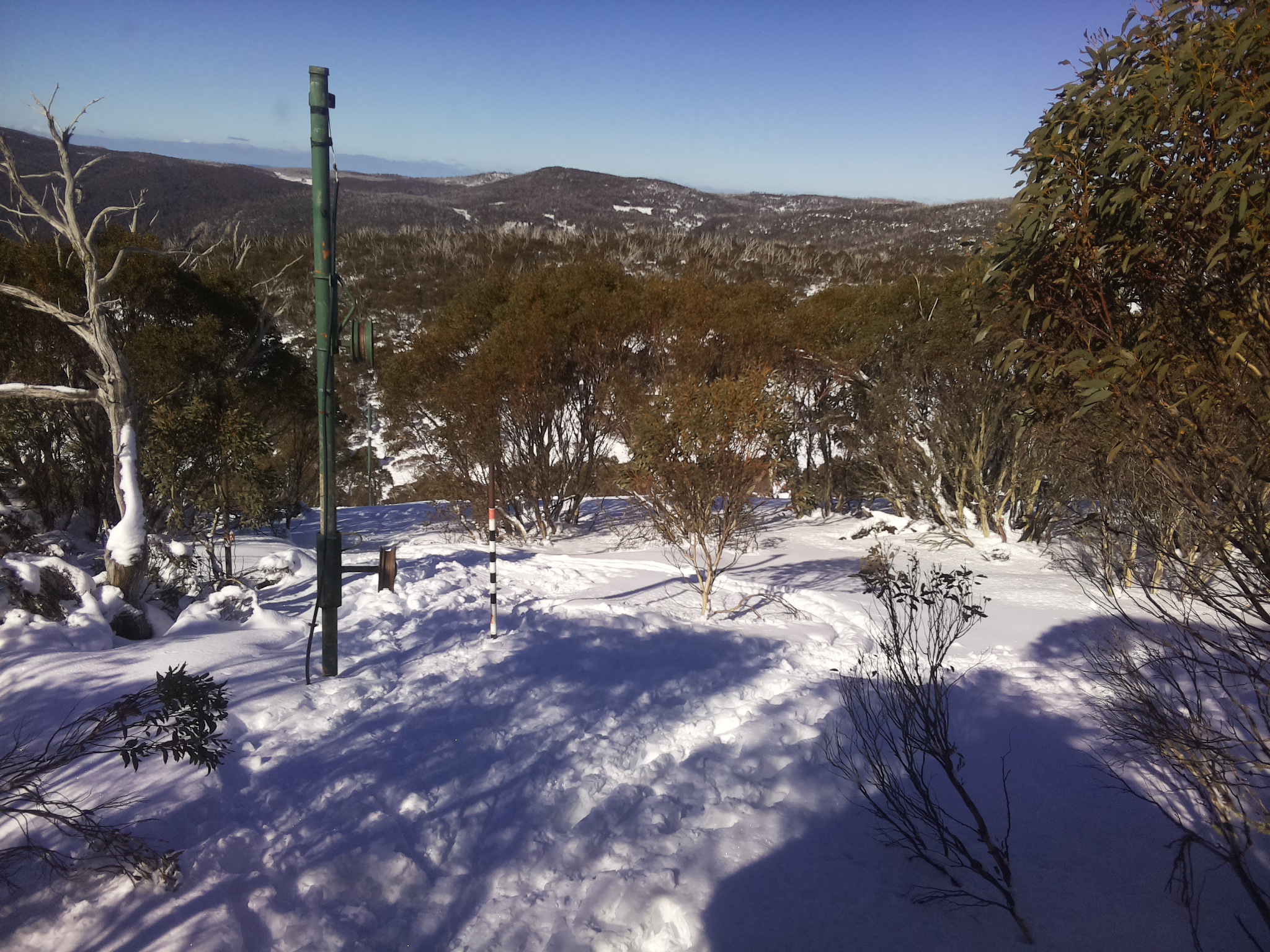 Bogong Web Cam 11:50am Saturday 12th of July 2025