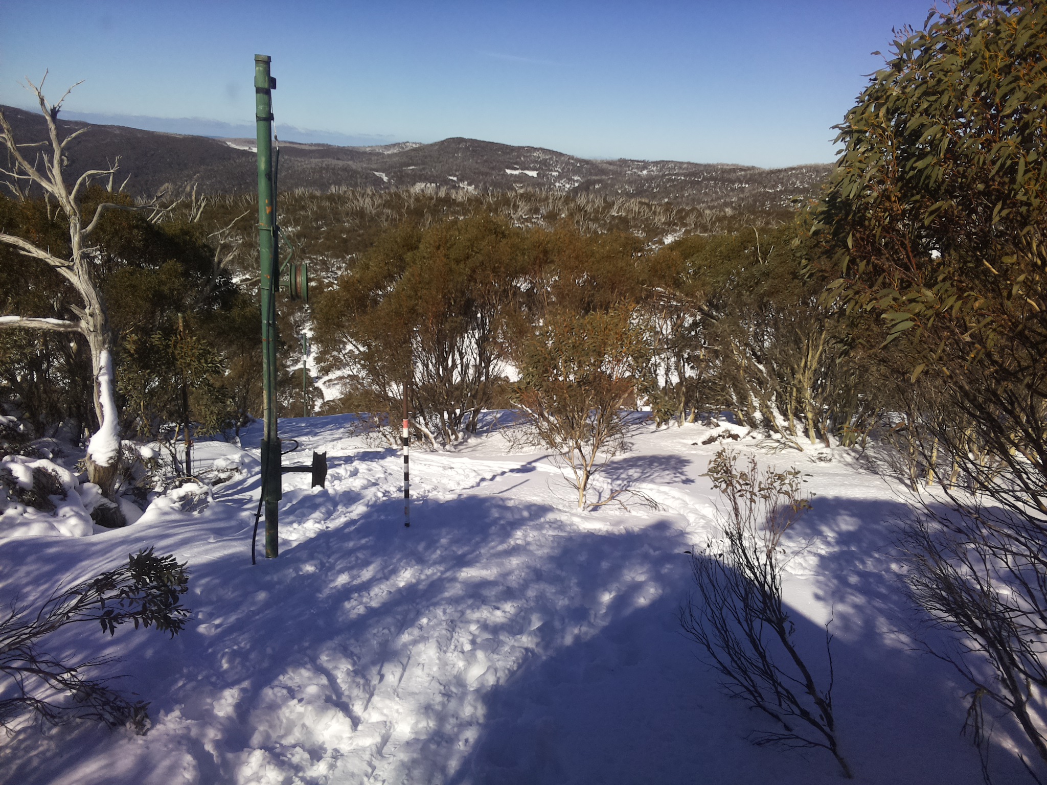 Bogong Web Cam 12:20pm Saturday 12th of July 2025