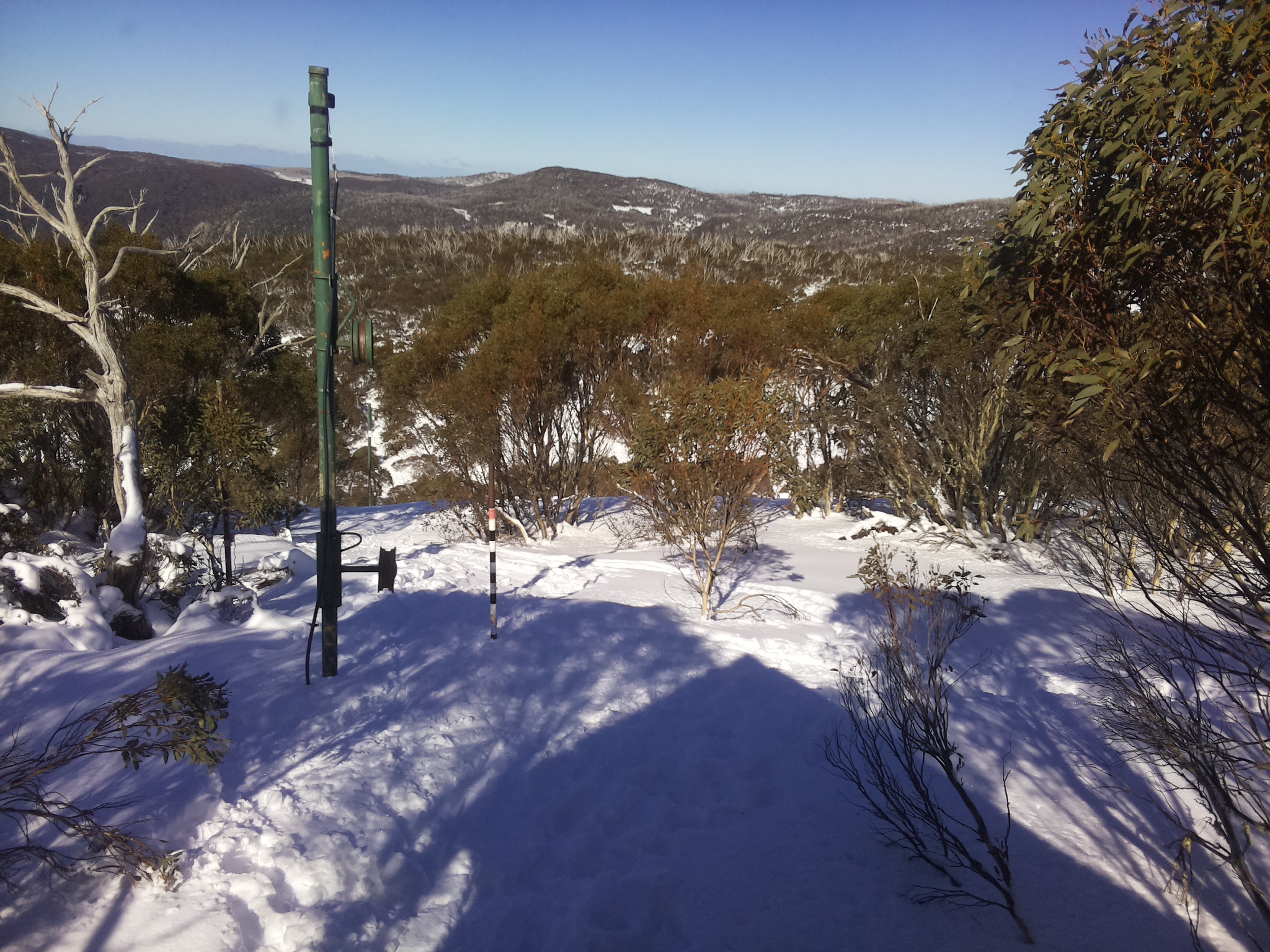 Bogong Web Cam 12:50pm Saturday 12th of July 2025