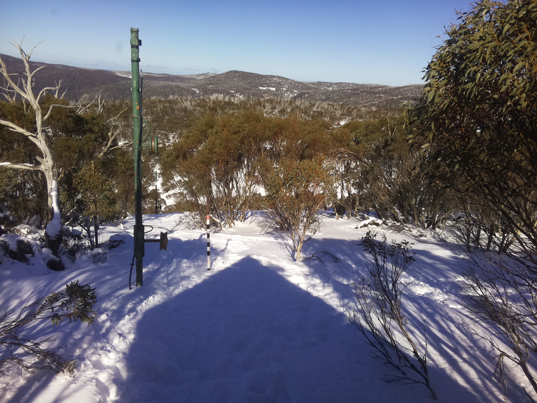 Bogong Web Cam 1:30pm Saturday 12th of July 2025