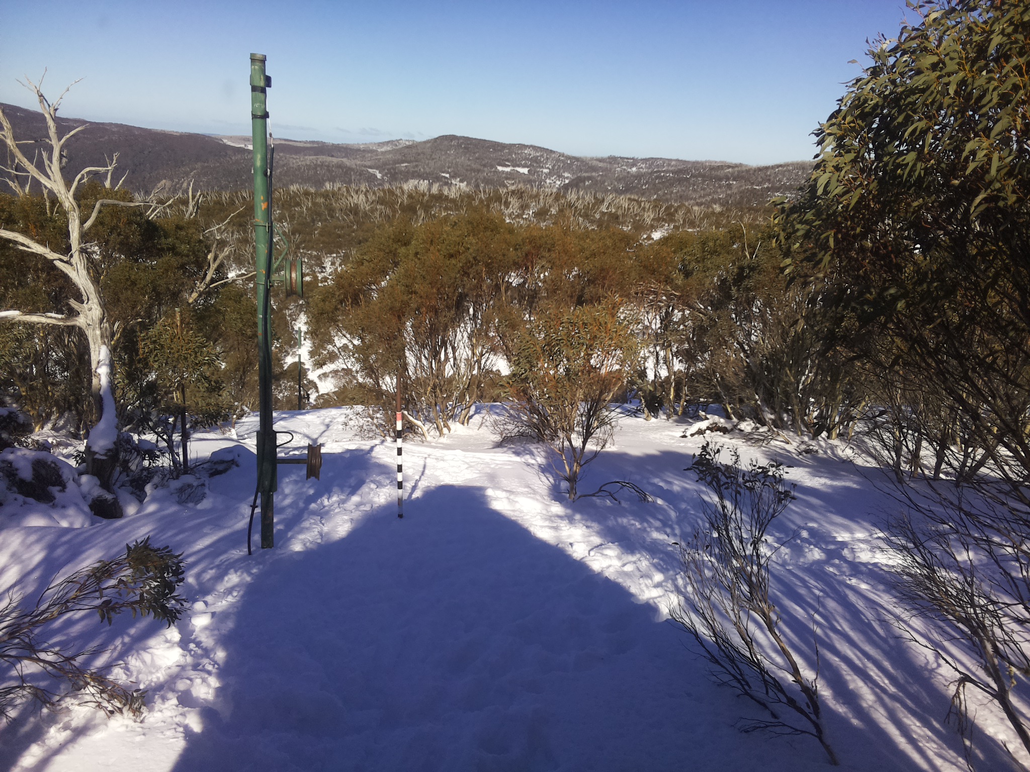 Bogong Web Cam 1:40pm Saturday 12th of July 2025