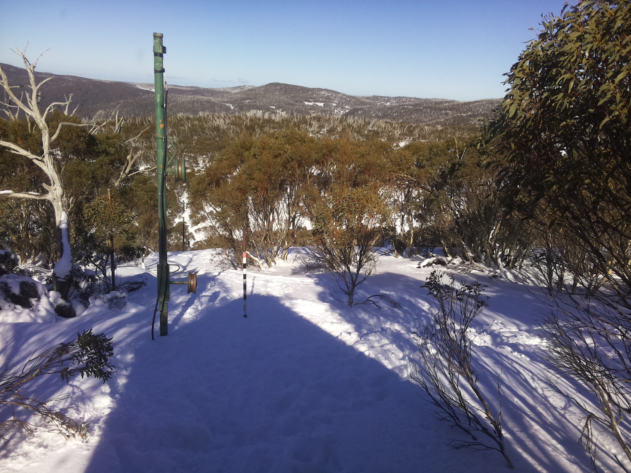 Bogong Web Cam 1:50pm Saturday 12th of July 2025