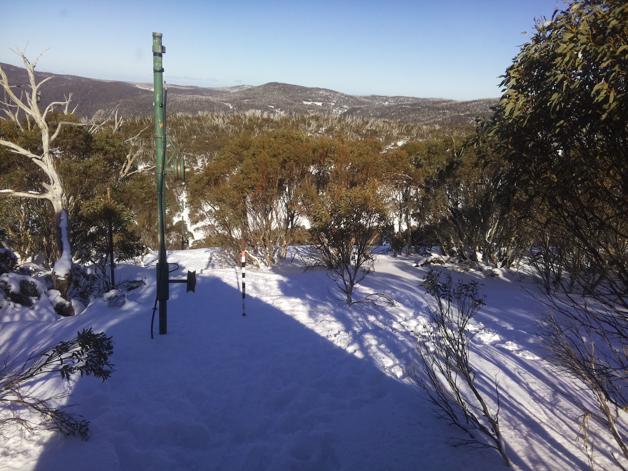 Bogong Web Cam 2:10pm Saturday 12th of July 2025