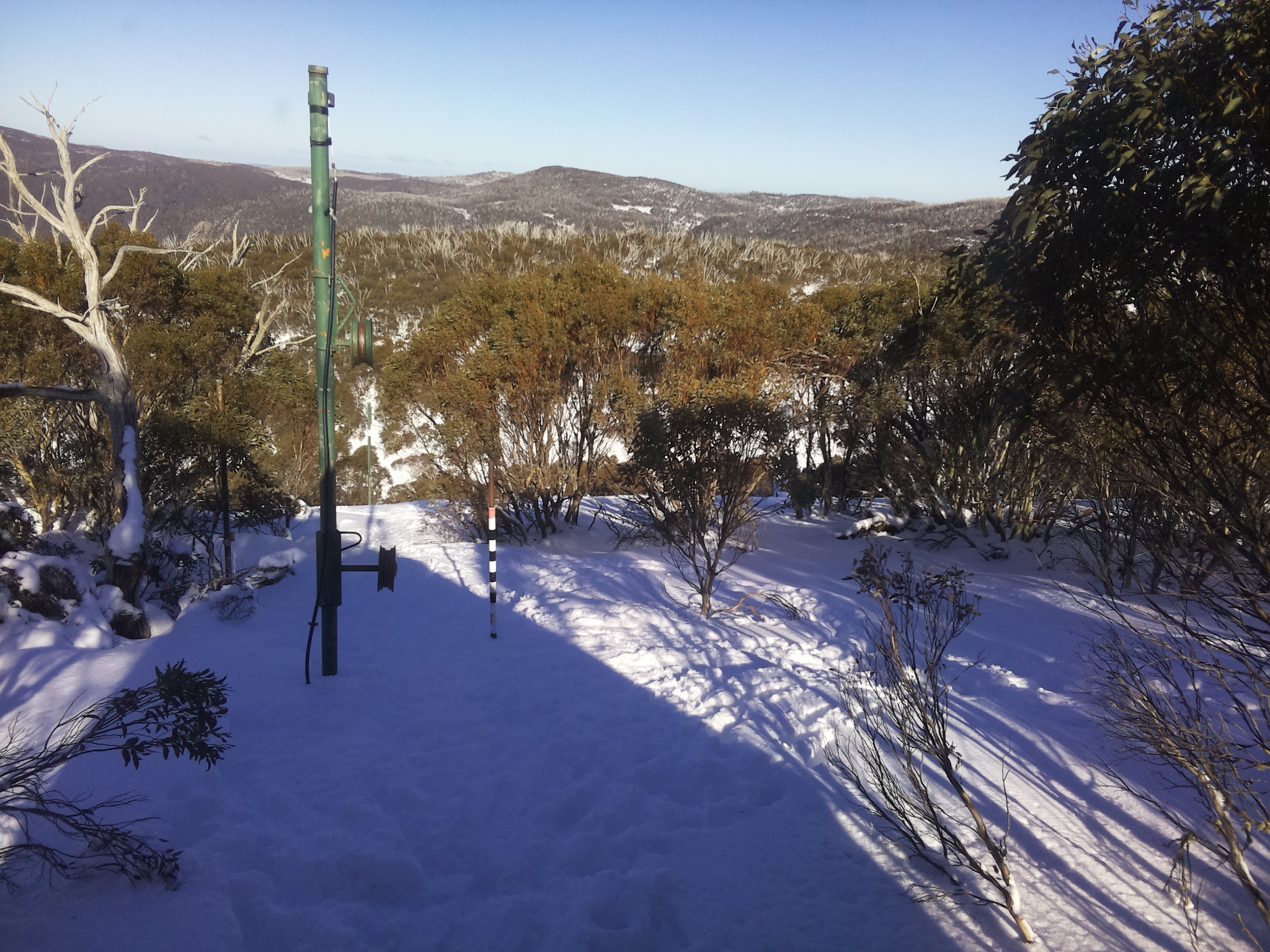 Bogong Web Cam 2:30pm Saturday 12th of July 2025