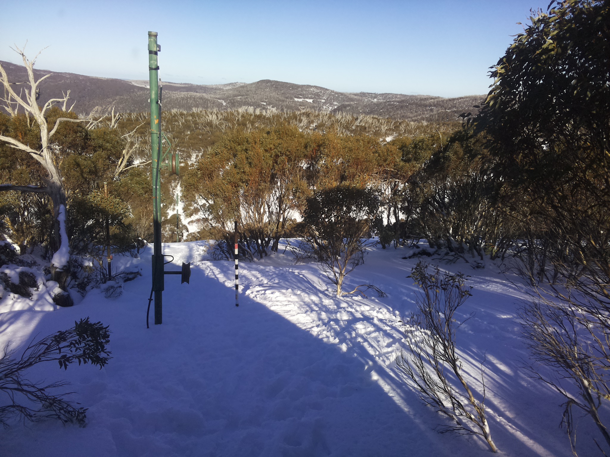 Bogong Web Cam 2:40pm Saturday 12th of July 2025