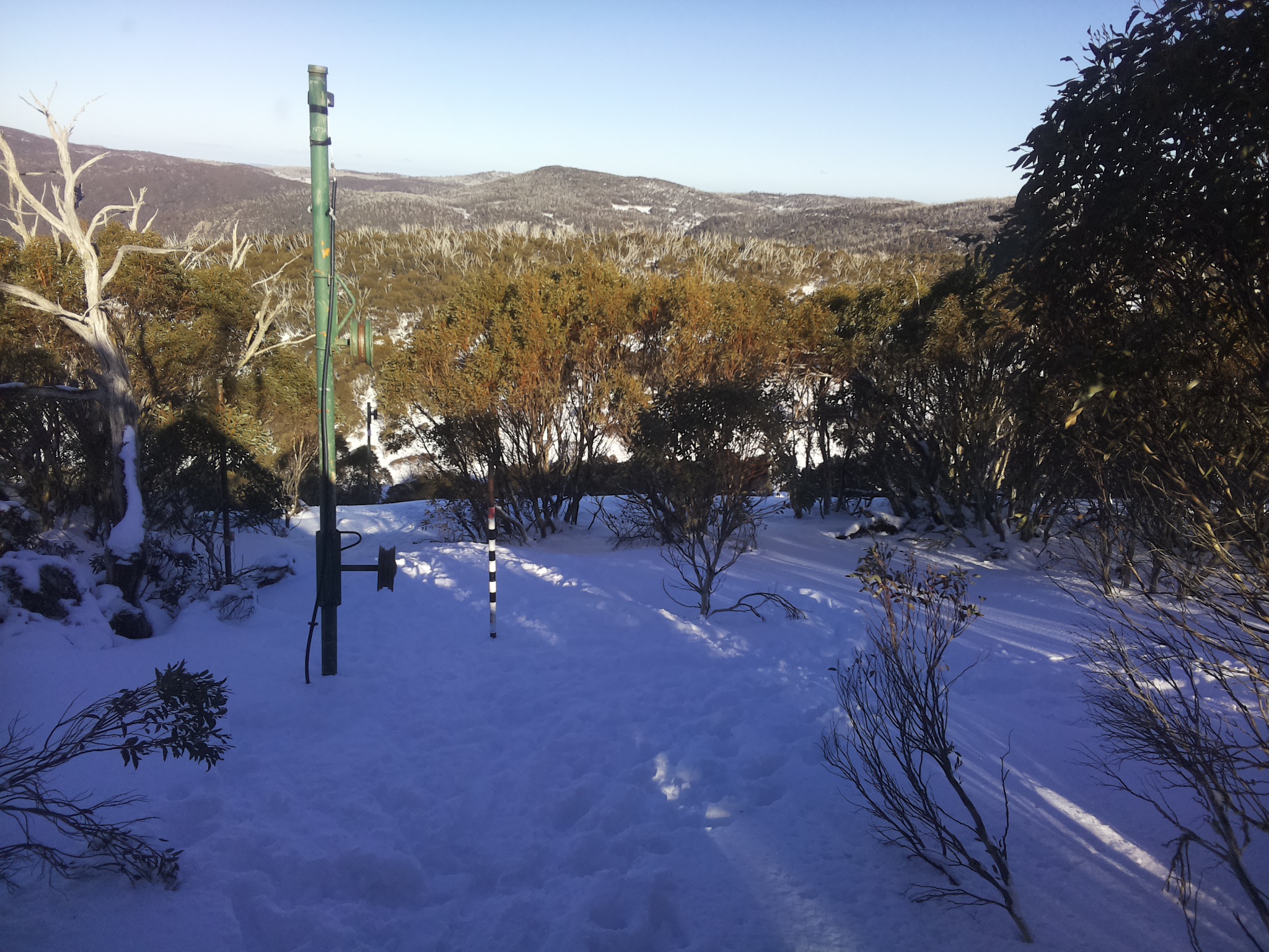 Bogong Web Cam 3:10pm Saturday 12th of July 2025