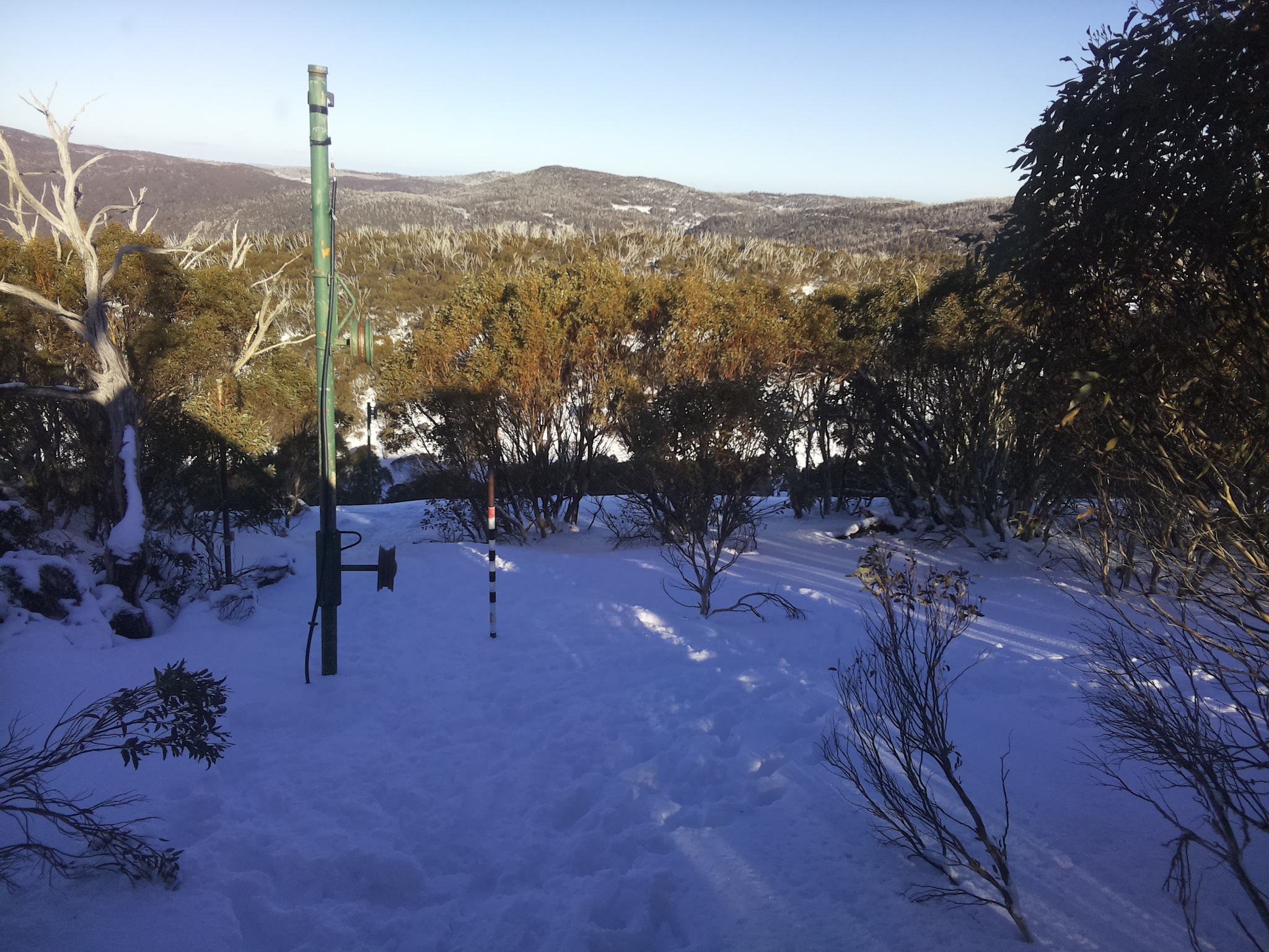 Bogong Web Cam 3:20pm Saturday 12th of July 2025