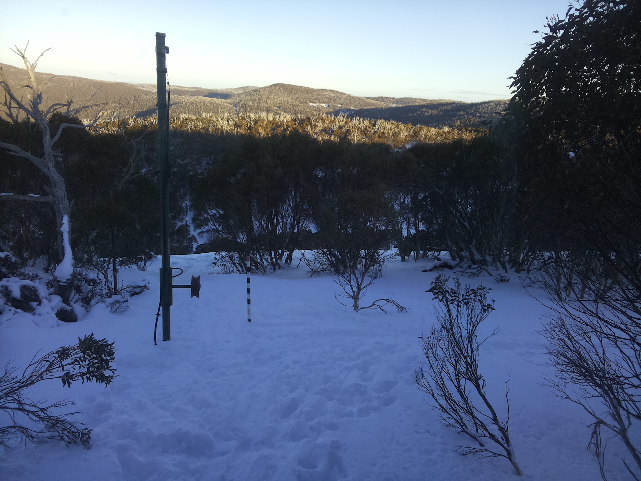 Bogong Web Cam 4:30pm Saturday 12th of July 2025
