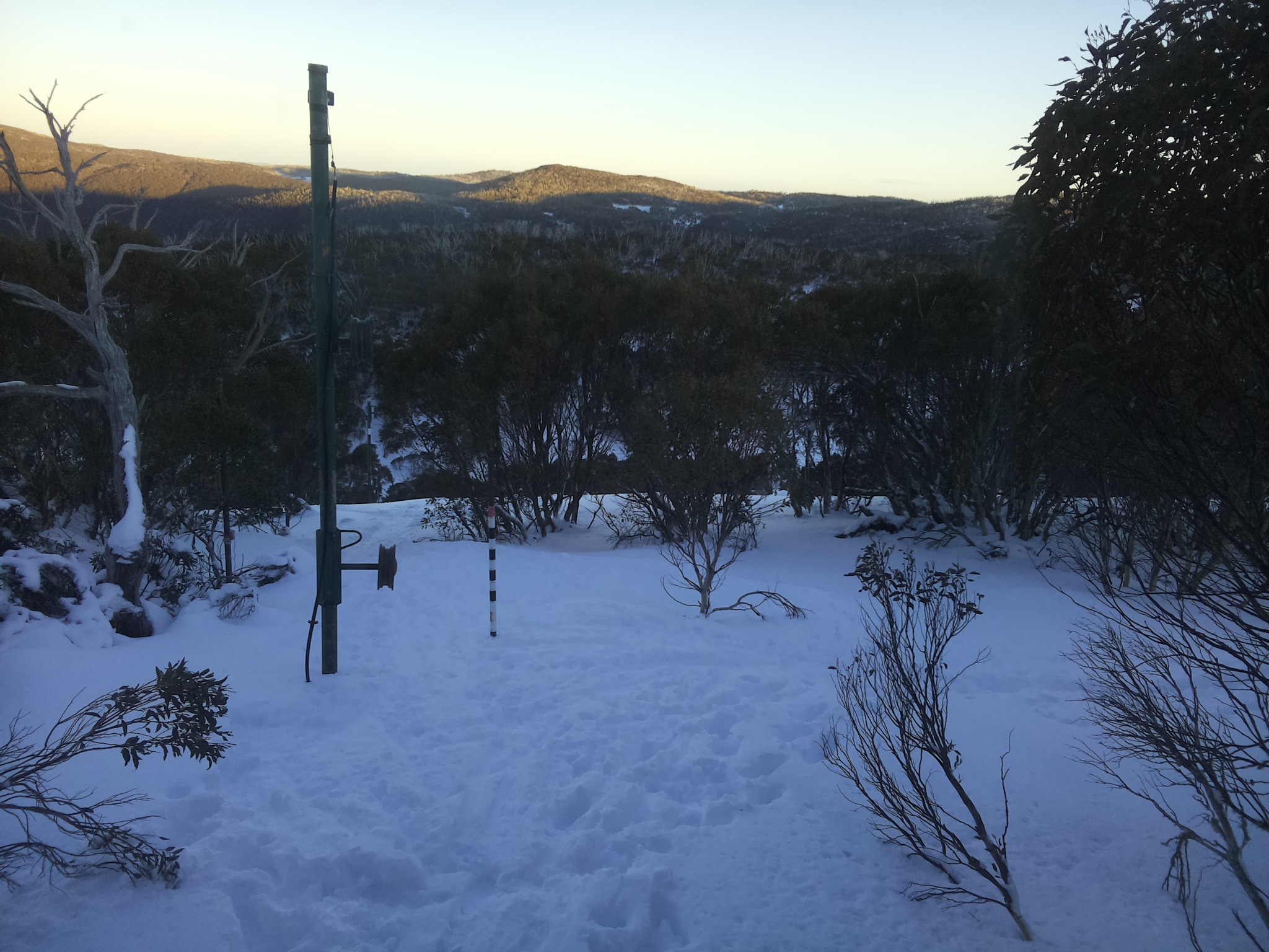 Bogong Web Cam 4:50pm Saturday 12th of July 2025