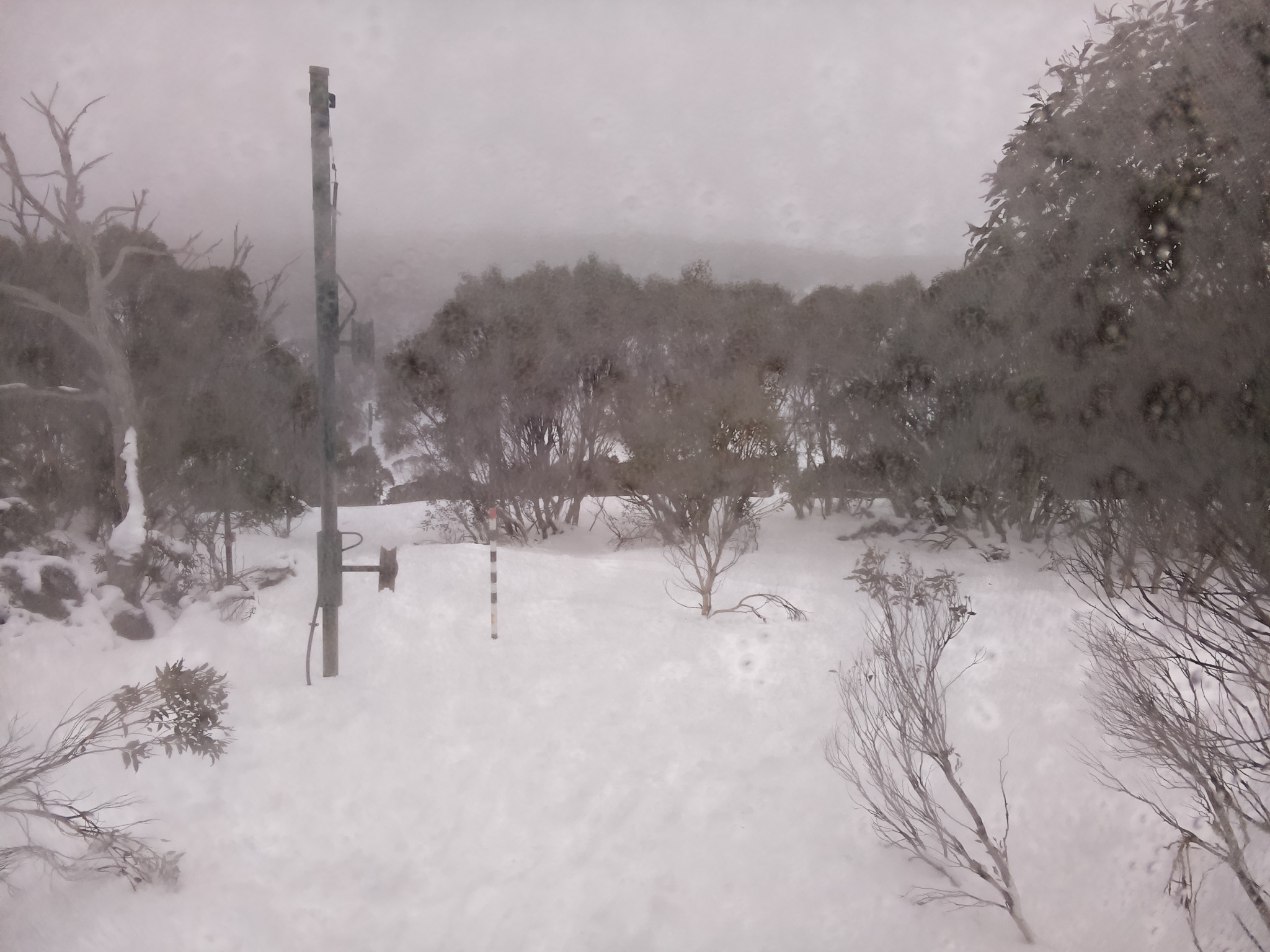 Bogong Web Cam 10:10am Sunday 13th of July 2025