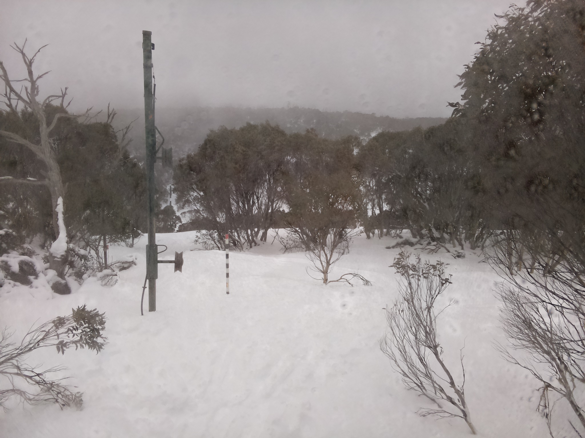 Bogong Web Cam 10:30am Sunday 13th of July 2025