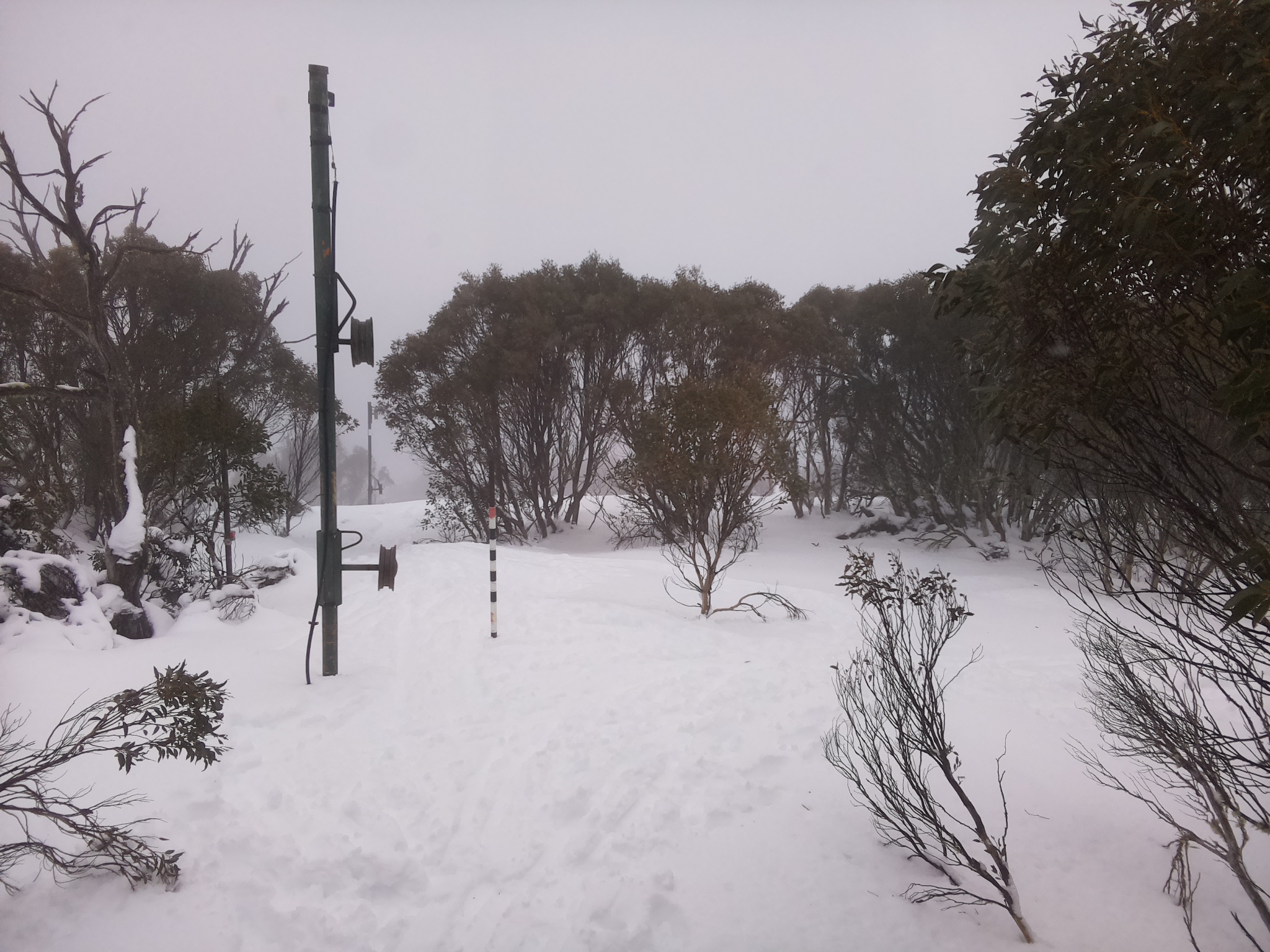 Bogong Web Cam 2:00pm Sunday 13th of July 2025