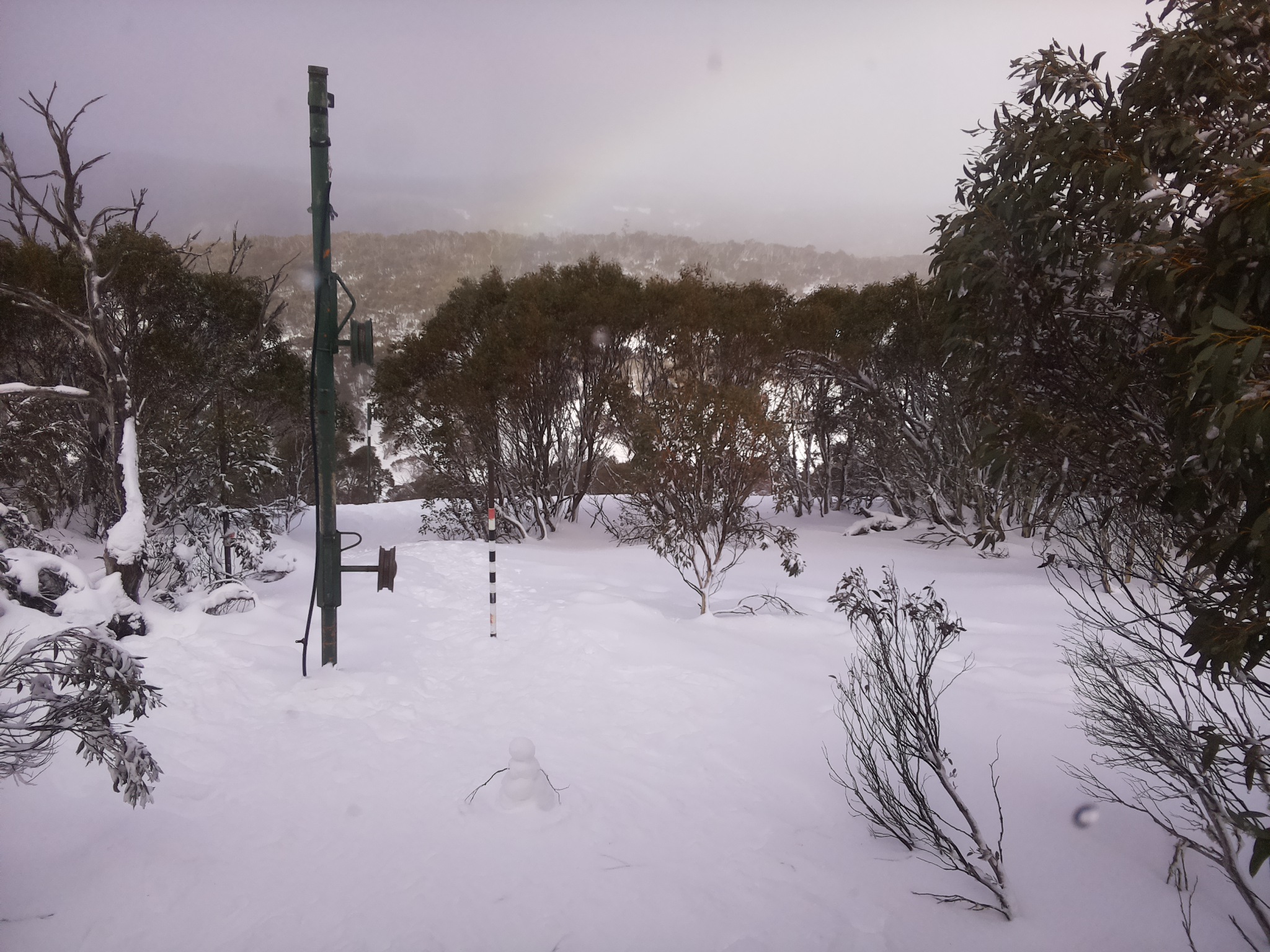 Bogong Web Cam 12:00pm Wednesday 16th of July 2025