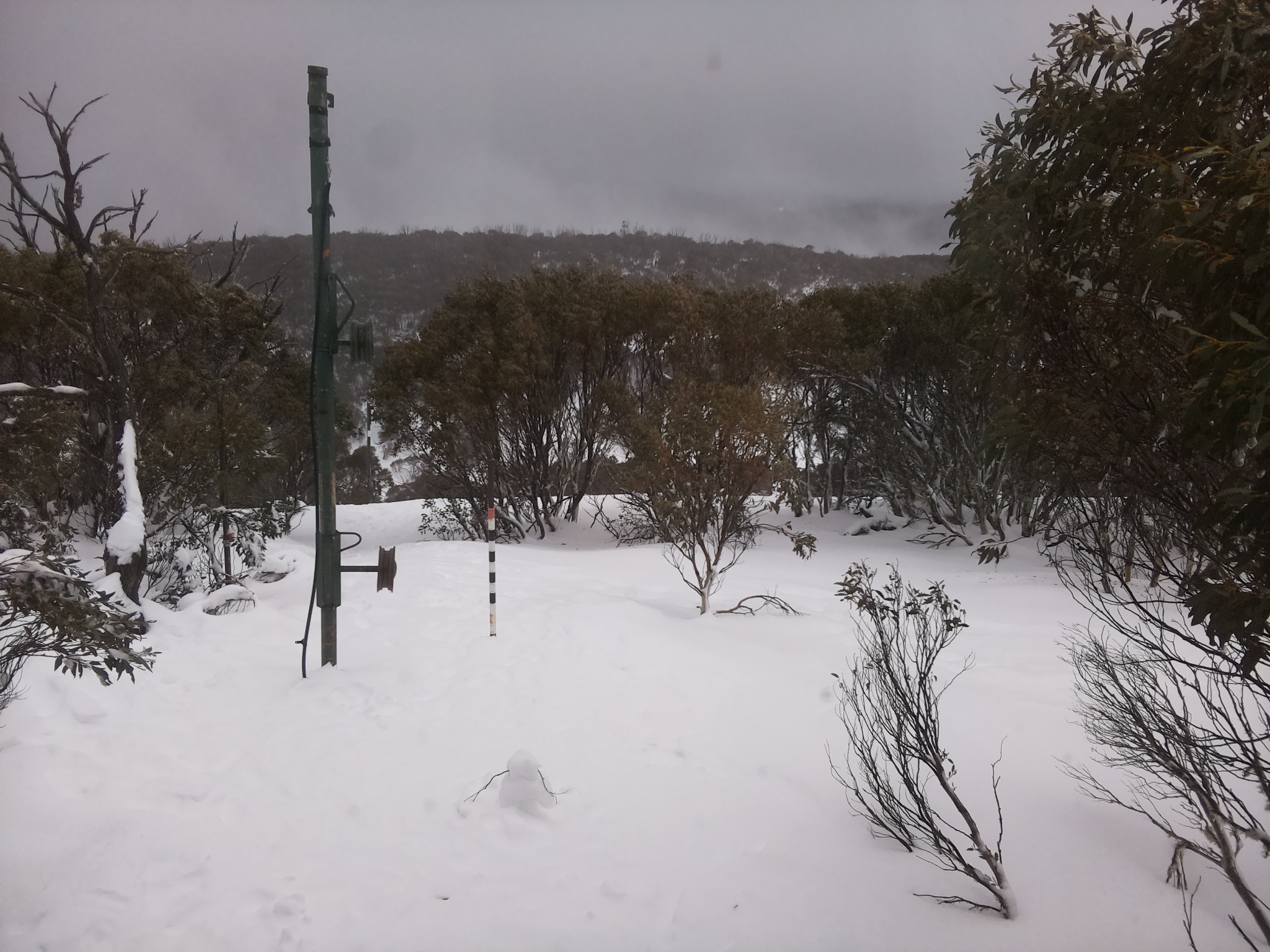 Bogong Web Cam 1:00pm Thursday 17th of July 2025