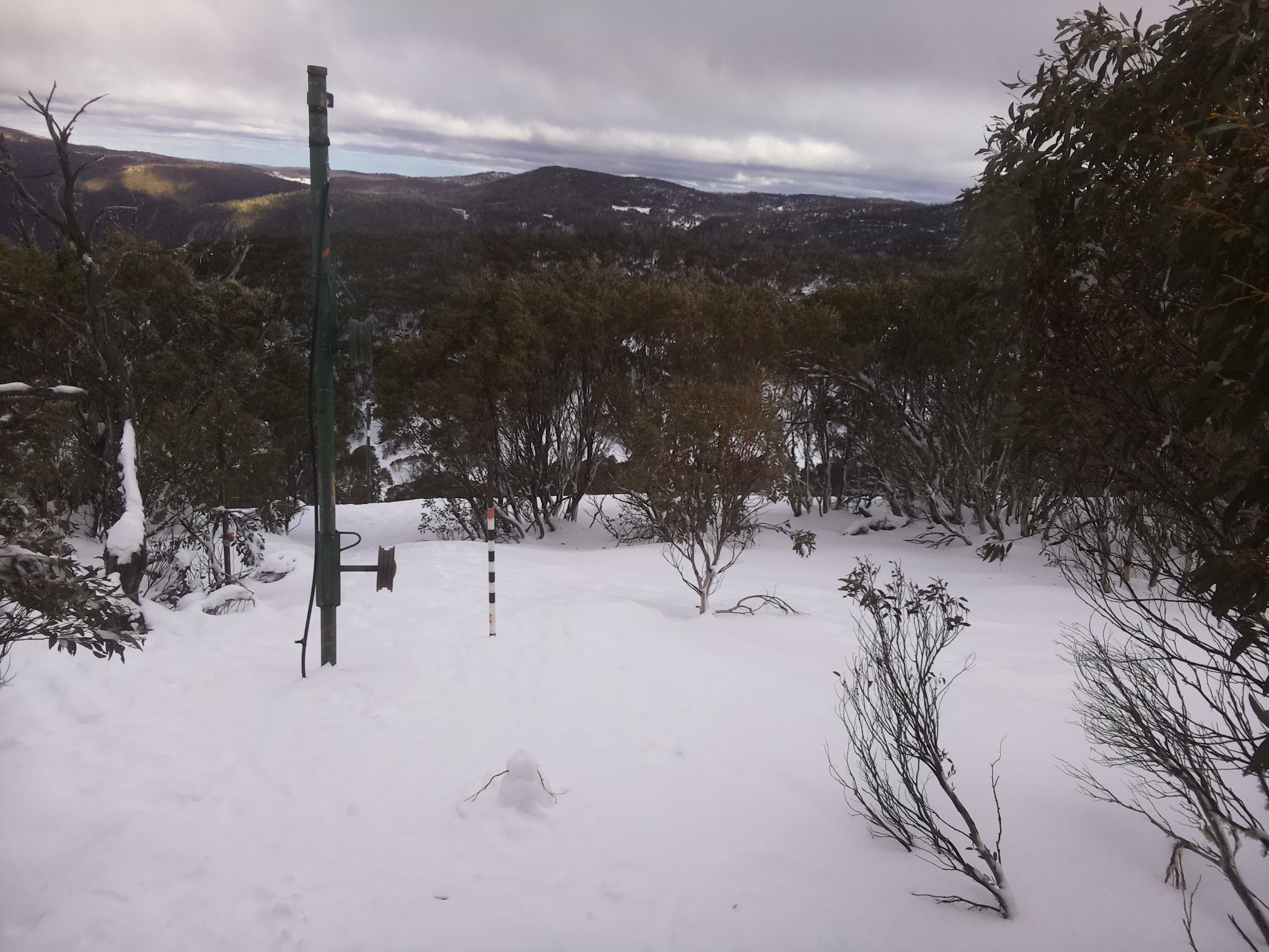 Bogong Web Cam 2:30pm Thursday 17th of July 2025