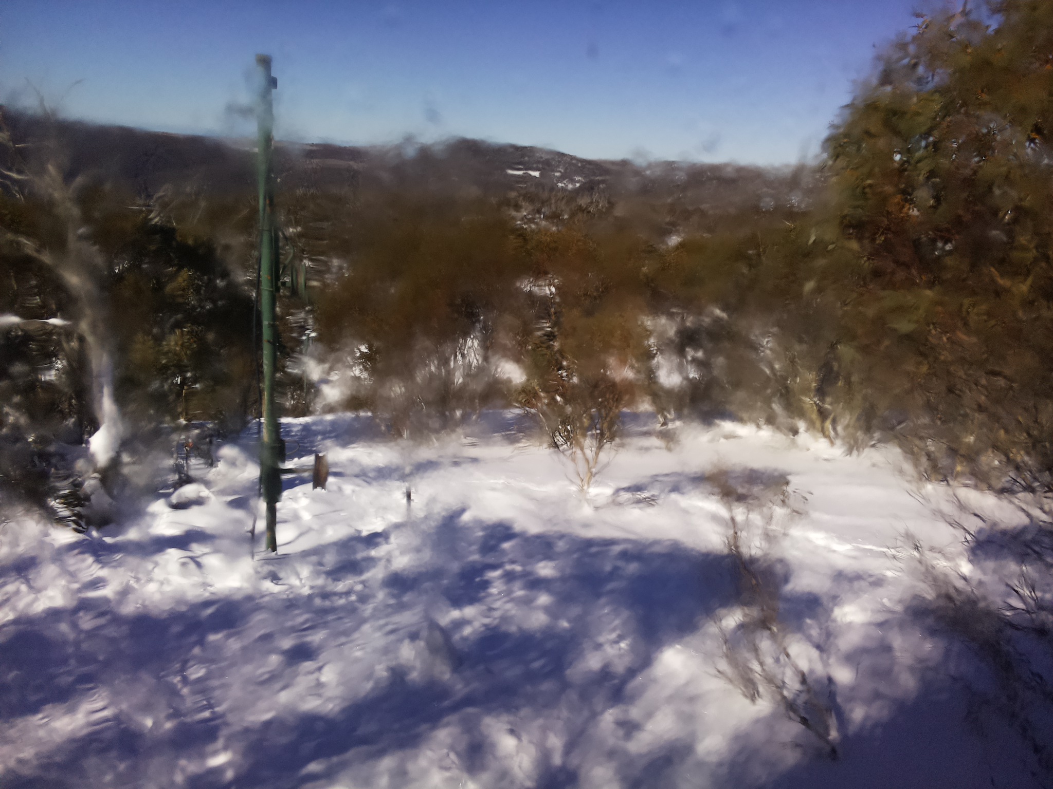 Bogong Web Cam 11:10am Friday 18th of July 2025