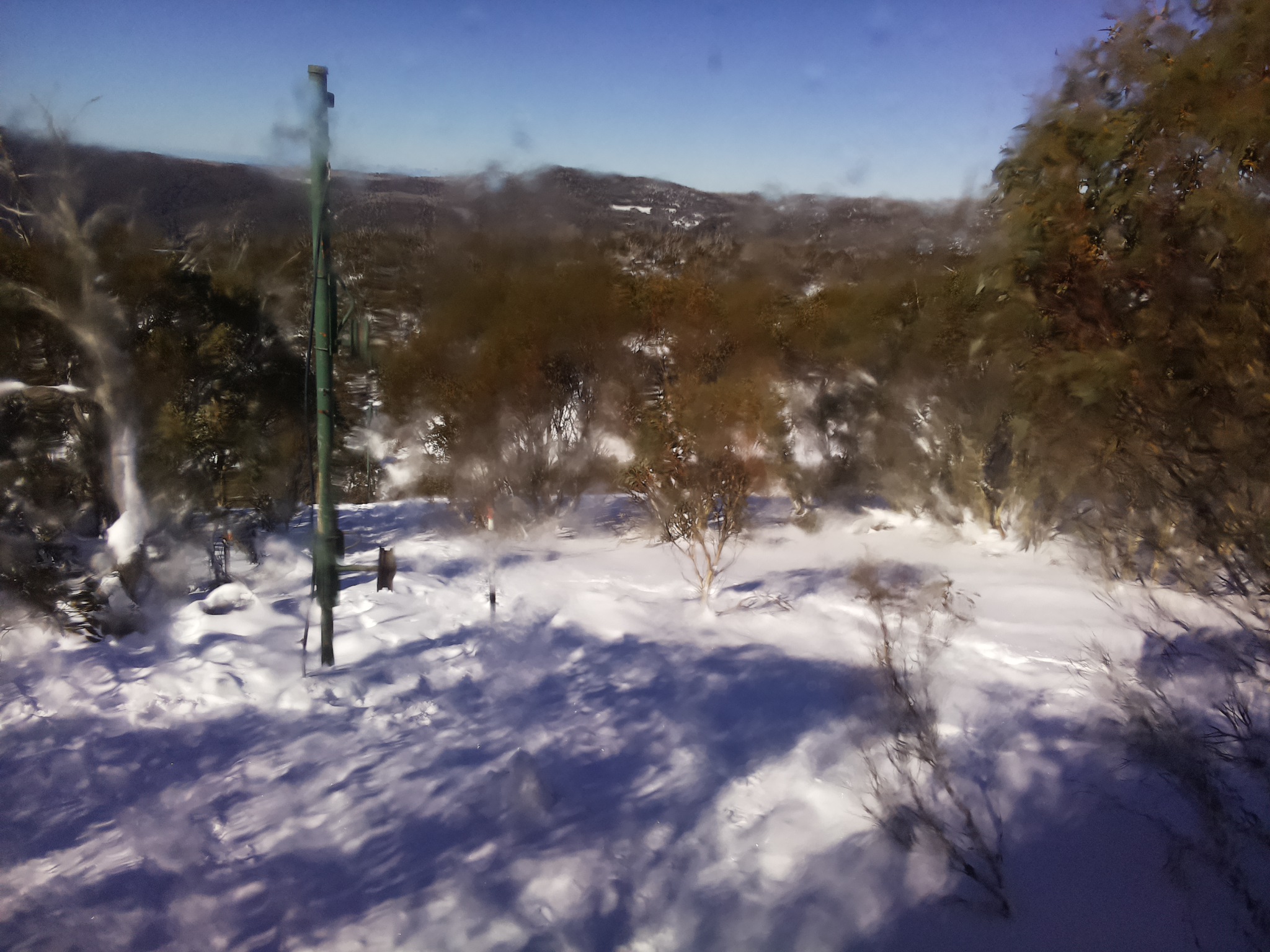 Bogong Web Cam 11:20am Friday 18th of July 2025